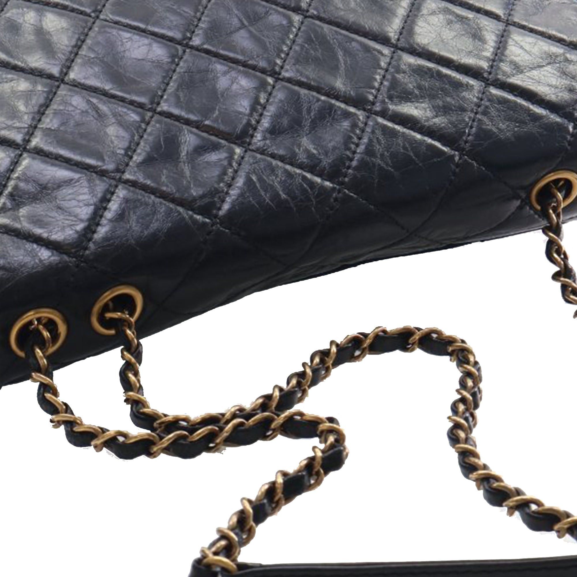 Chanel Medium Quilted Glazed Calfskin Bubble CC Flap Size ONE SIZE - 15 Thumbnail