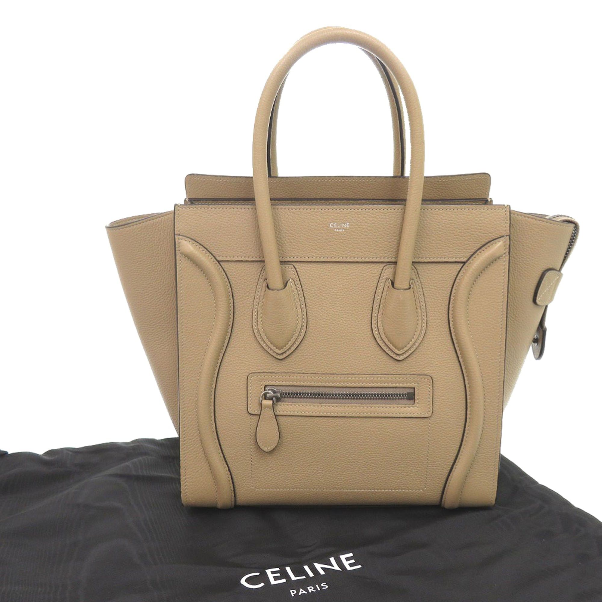 Celine Micro Drummed Calfskin Luggage Tote Size ONE SIZE - 14 Thumbnail
