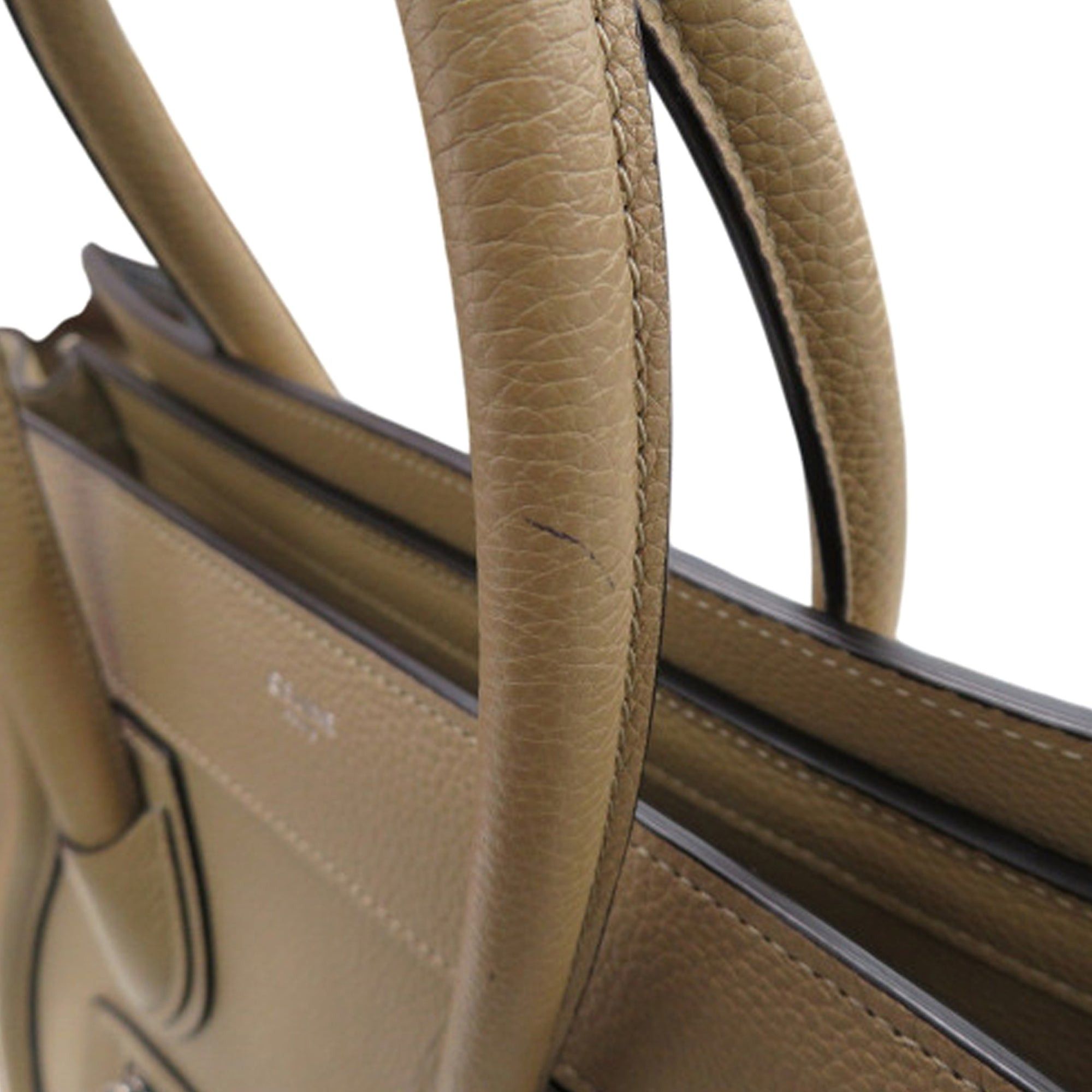 Celine Micro Drummed Calfskin Luggage Tote Size ONE SIZE - 9 Thumbnail