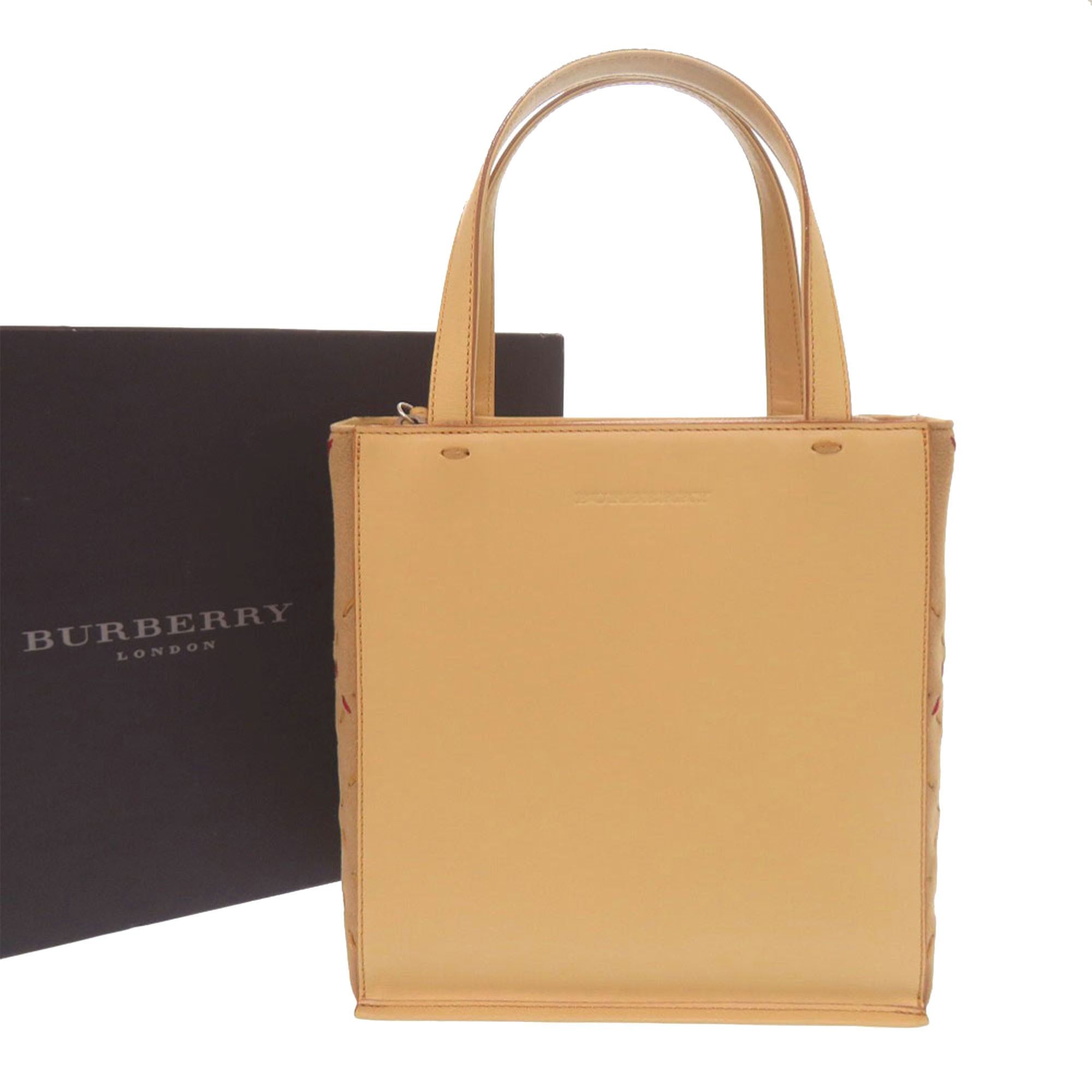 Burberry Calfskin and Suede Stitch Handbag Size ONE SIZE - 14 Thumbnail