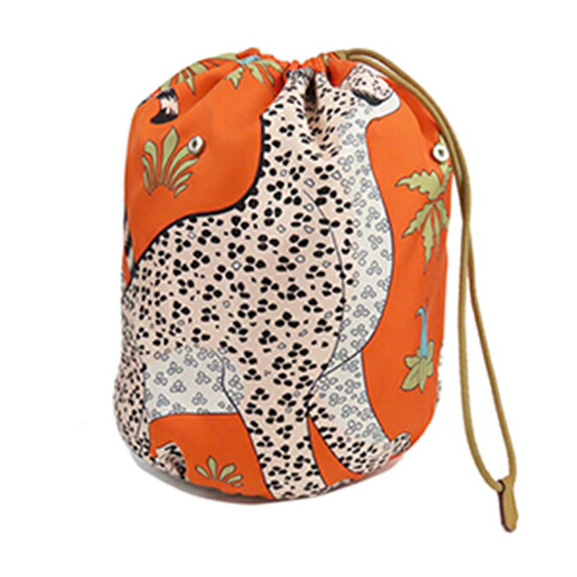 Hermes Les Leopards Silk and Epsom Sac Musardine Size ONE SIZE - 9 Thumbnail