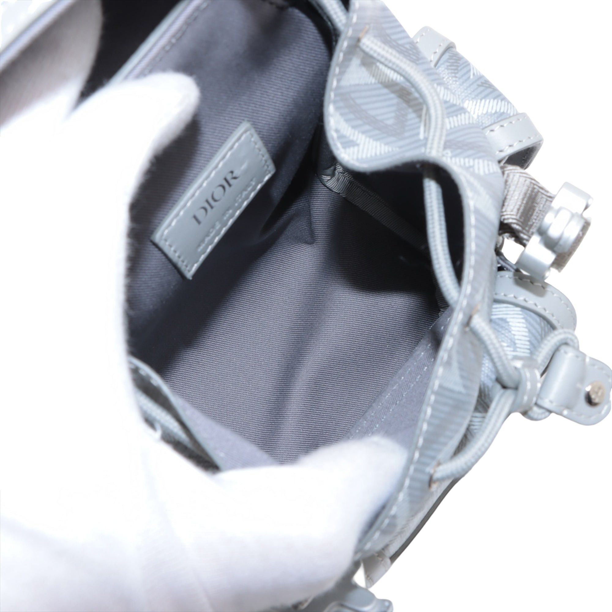 Dior Mini Coated Canvas CD Diamond Hit The Road Backpack Size ONE SIZE - 3 Thumbnail