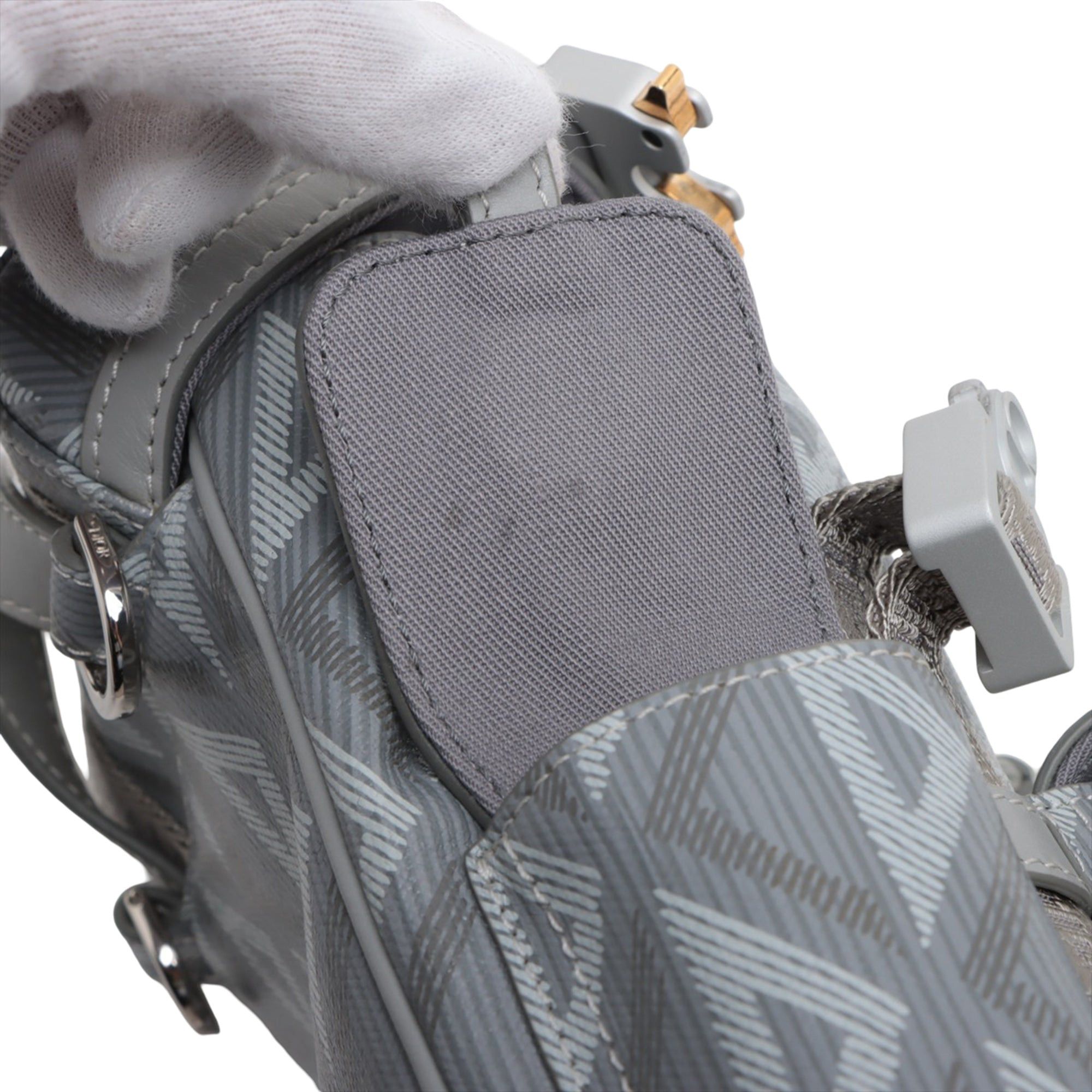 Dior Mini Coated Canvas CD Diamond Hit The Road Backpack Size ONE SIZE - 6 Thumbnail