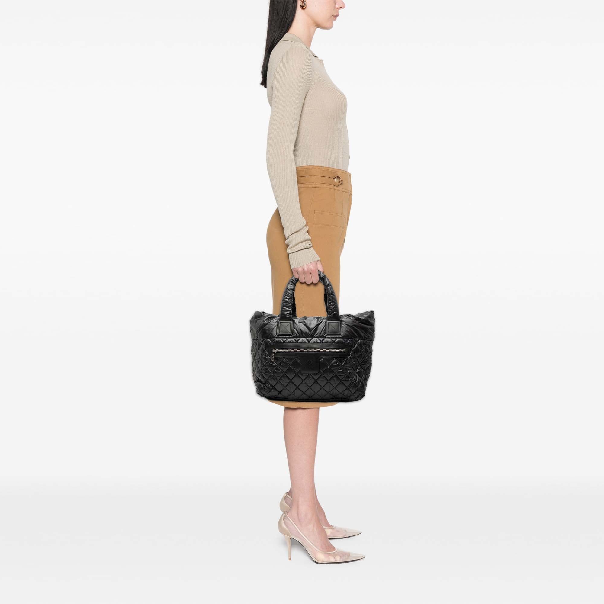 Chanel Medium Quilted Nylon Reversible Coco Cocoon Tote Size ONE SIZE - 7 Thumbnail