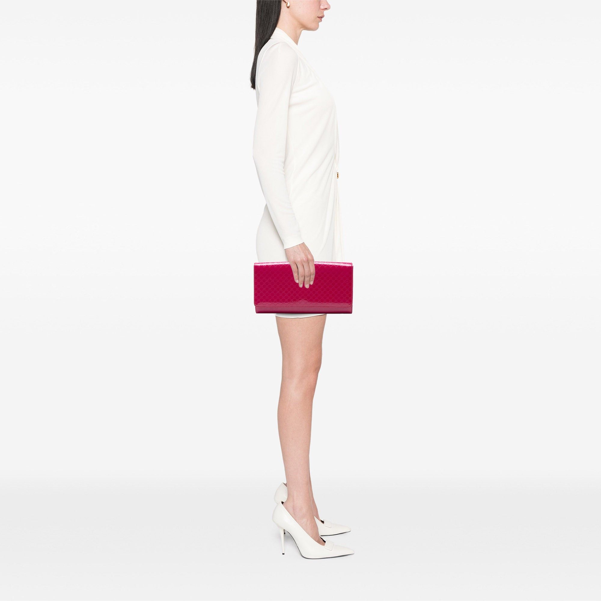 Gucci Microguccissima Patent Broadway Clutch Size ONE SIZE - 7 Thumbnail