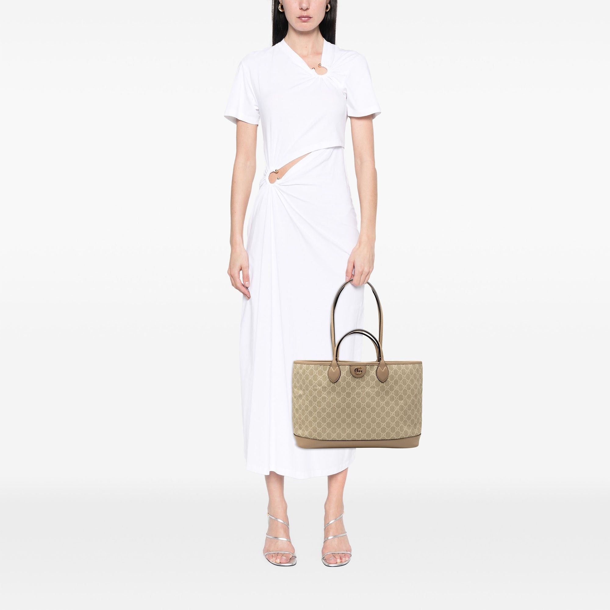 Gucci Medium GG Supreme Ophidia Tote Size ONE SIZE - 7 Thumbnail