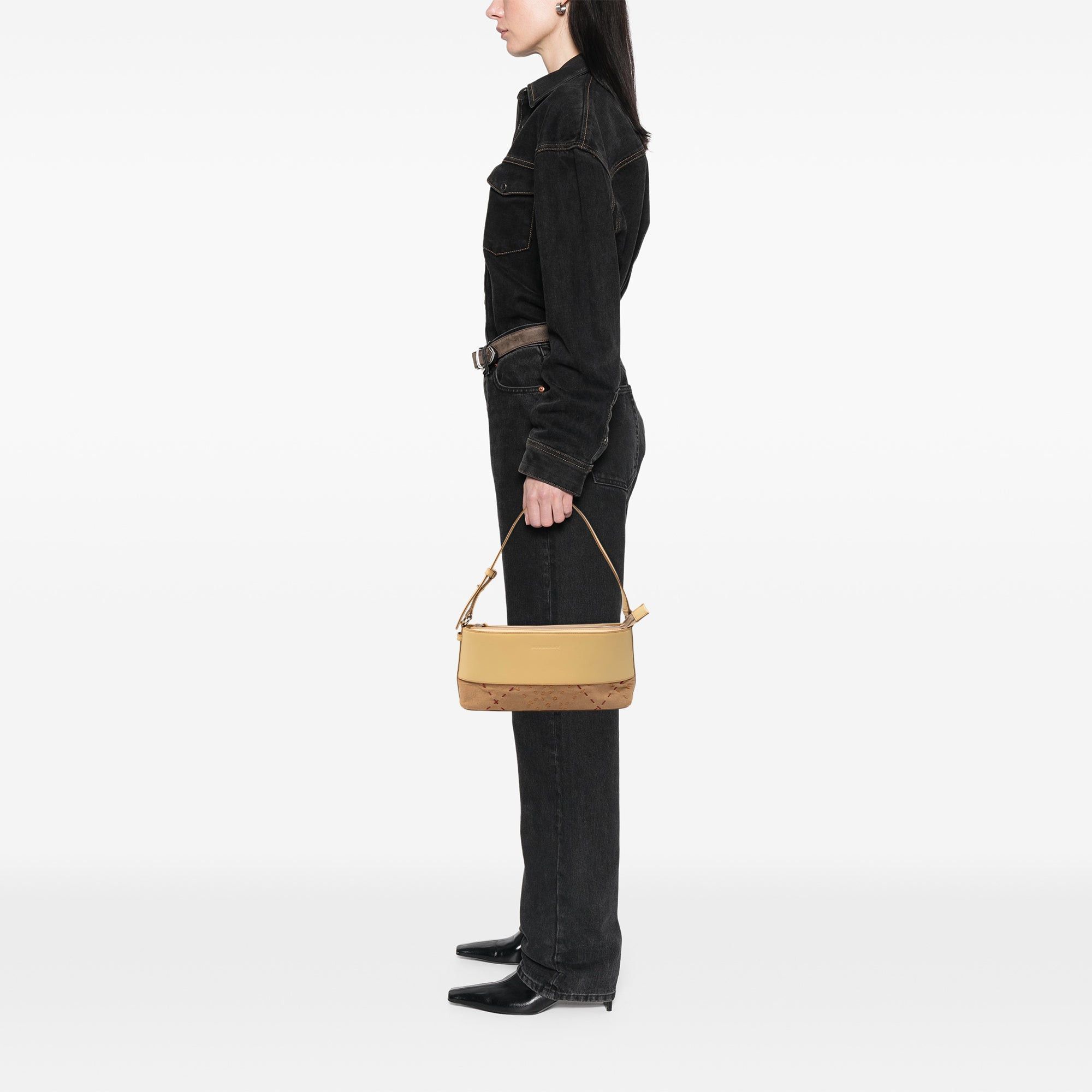 Burberry Calfskin and Suede Stitch Shoulder Bag Size ONE SIZE - 6 Thumbnail