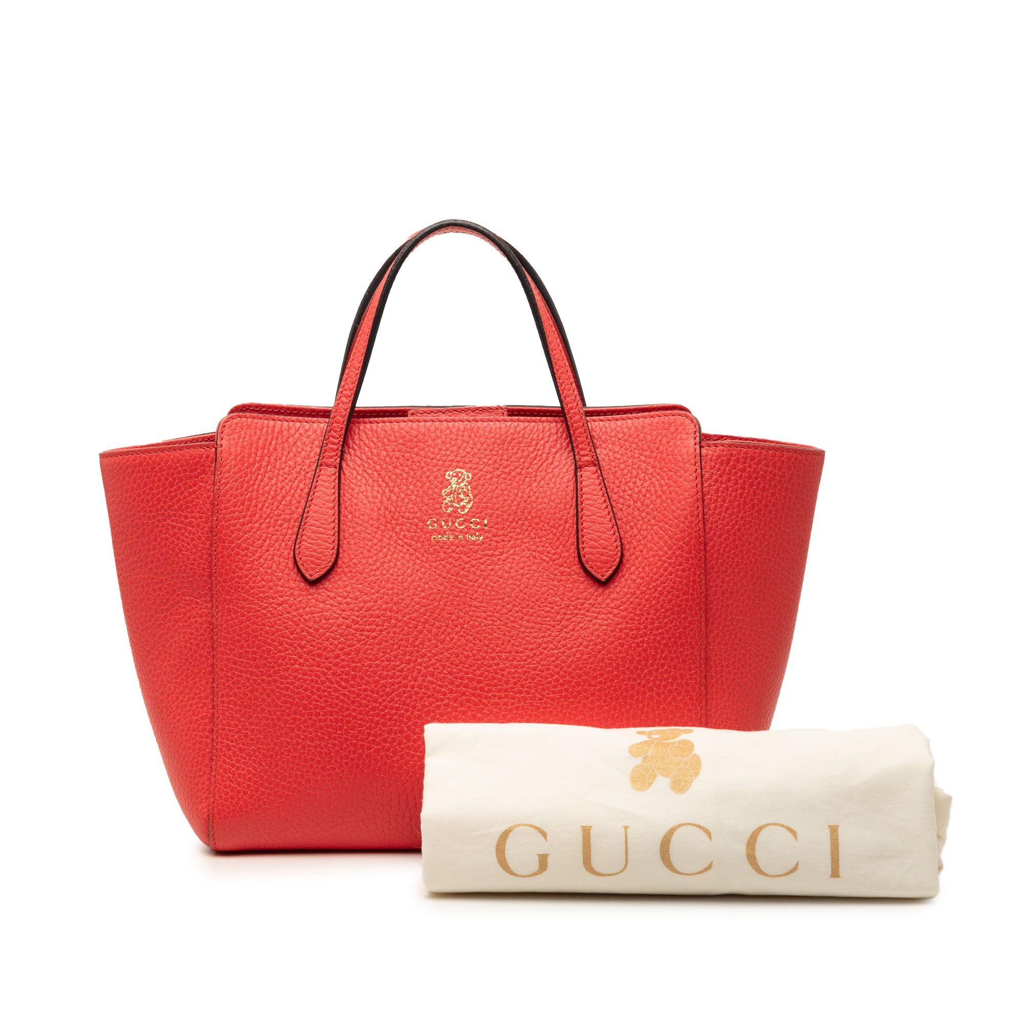 Gucci Mini Leather Swing Handbag Size ONE SIZE - 8 Thumbnail