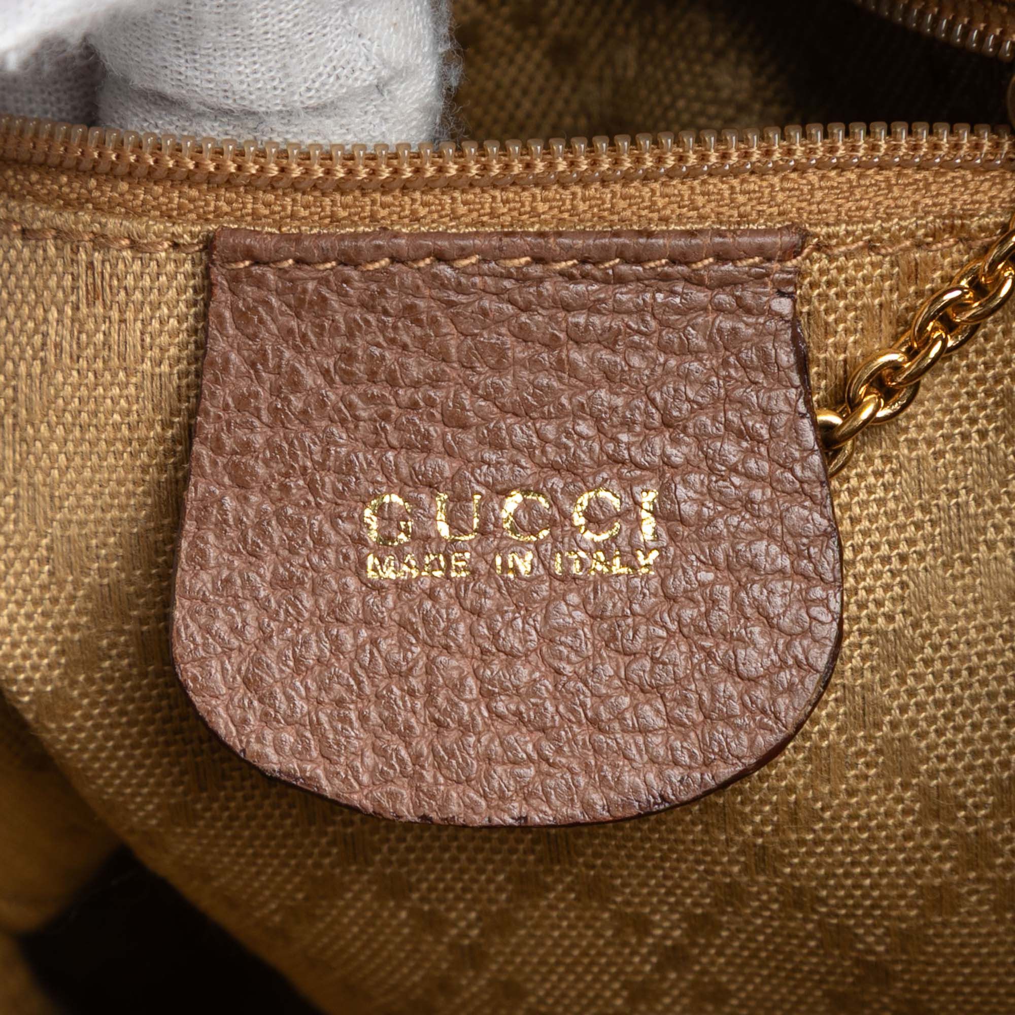 Gucci Mini Suede Bamboo Satchel Size ONE SIZE - 5 Thumbnail