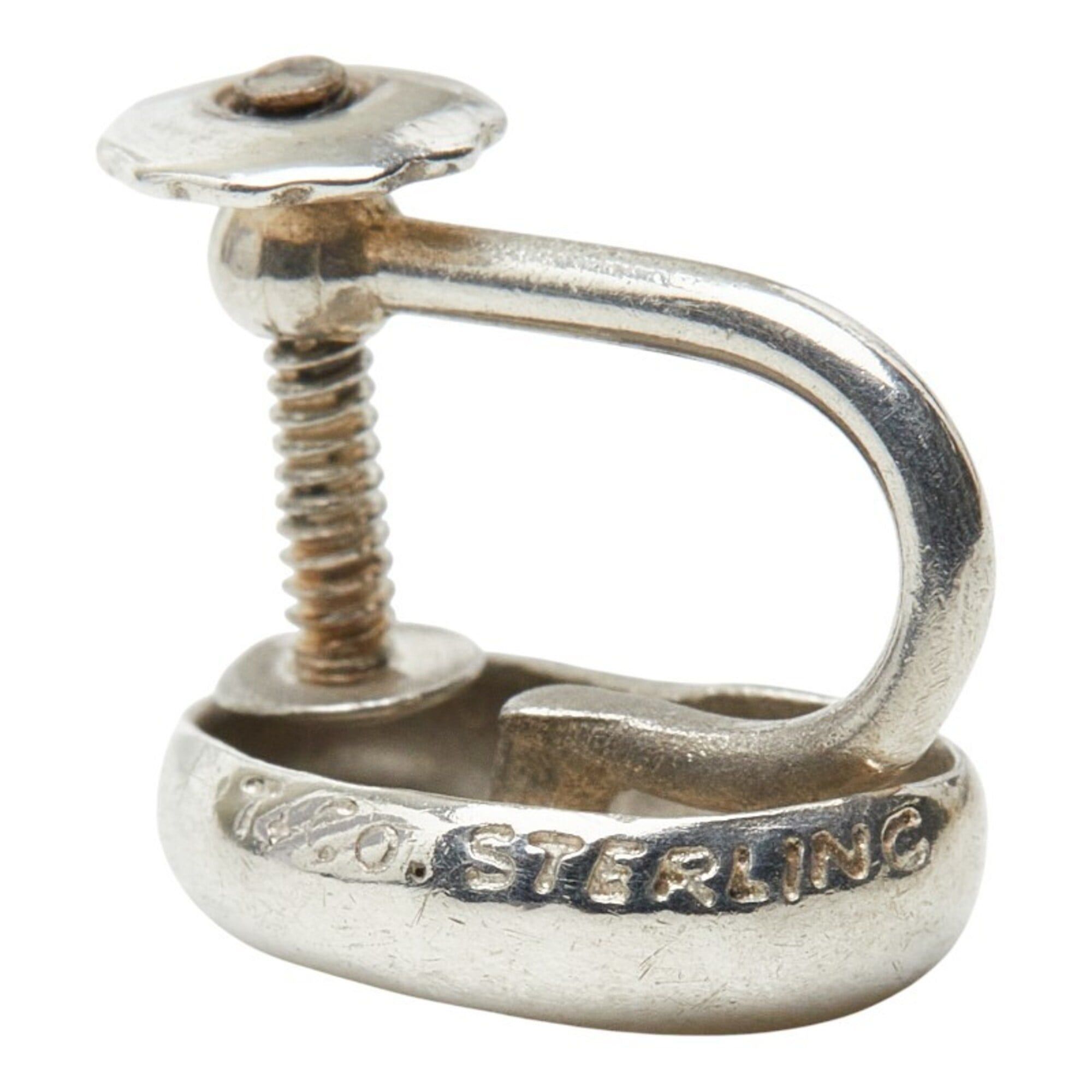 Tiffany & Co. Tiffany & Co. Elsa Peretti Bean Design Earrings, SV925 Silver, Women's. Size ONE SIZE - 4 Thumbnail