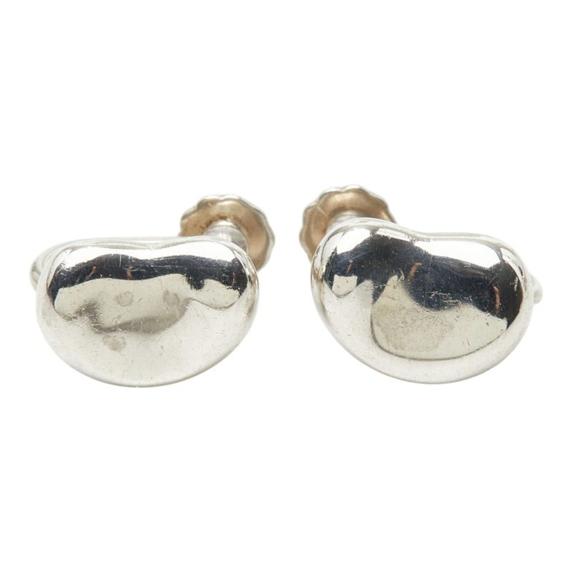 Tiffany & Co. Tiffany & Co. Elsa Peretti Bean Design Earrings, SV925 Silver, Women's. Size ONE SIZE - 2 Thumbnail