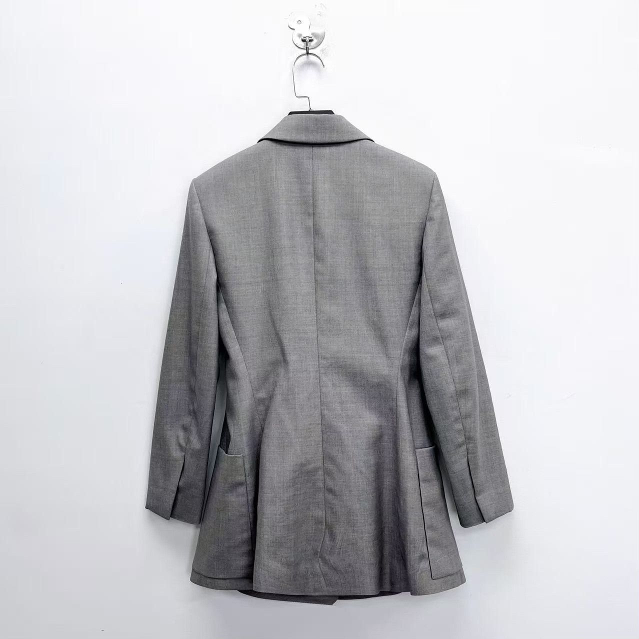 Louis Vuitton Louis Vuitton Double-Breasted Silk-Wool Blazer Size XXS / US 00 / IT 34 - 2 Thumbnail