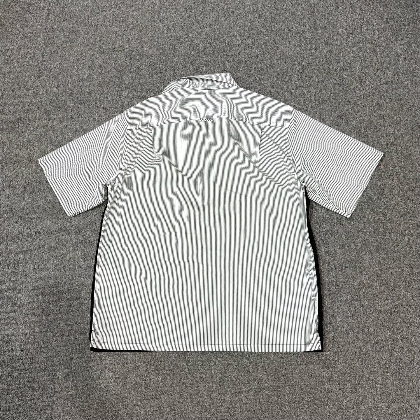Prada Prada Nylon Panel Triangle Logo Short-Sleeve Shirt Size US M / EU 48-50 / 2 - 2 Thumbnail