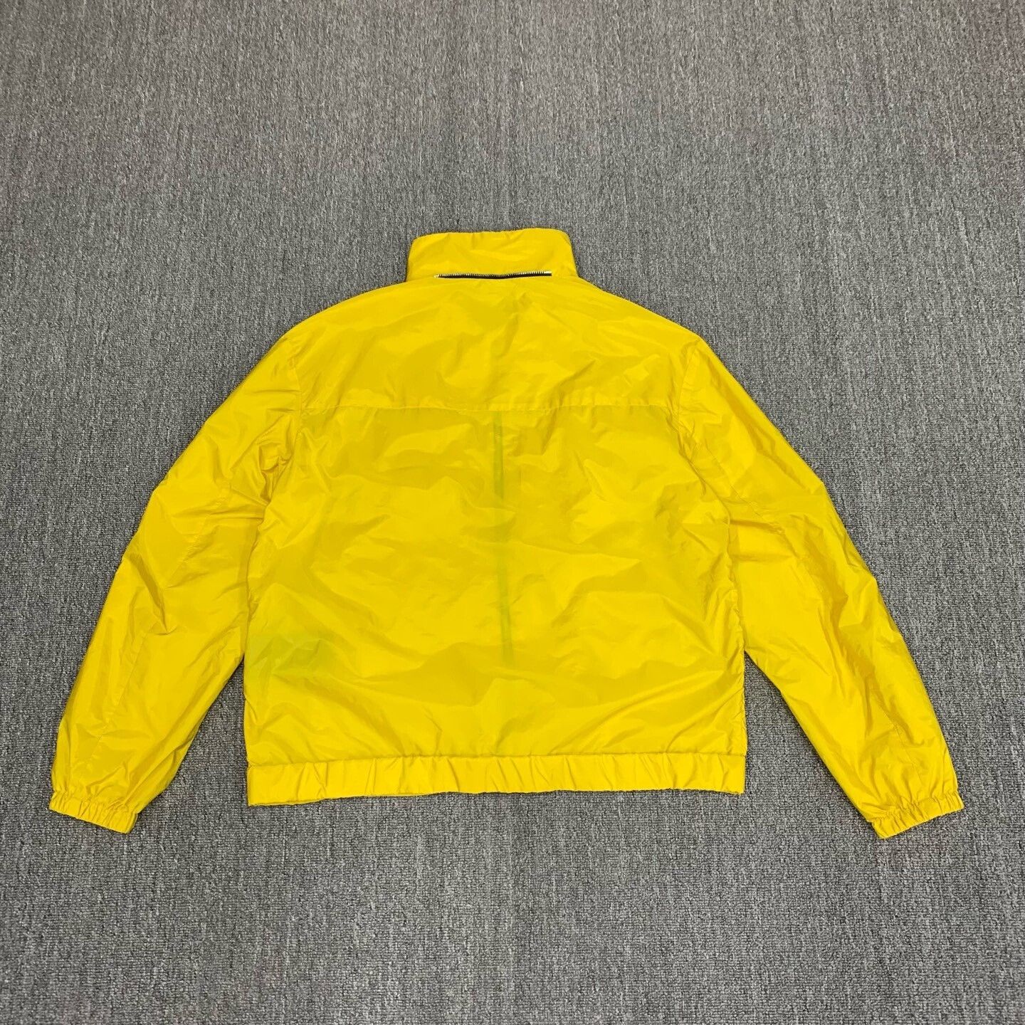 Prada Prada Yellow Triangle Logo Nylon Jacket Size US XL / EU 56 / 4 - 2 Thumbnail