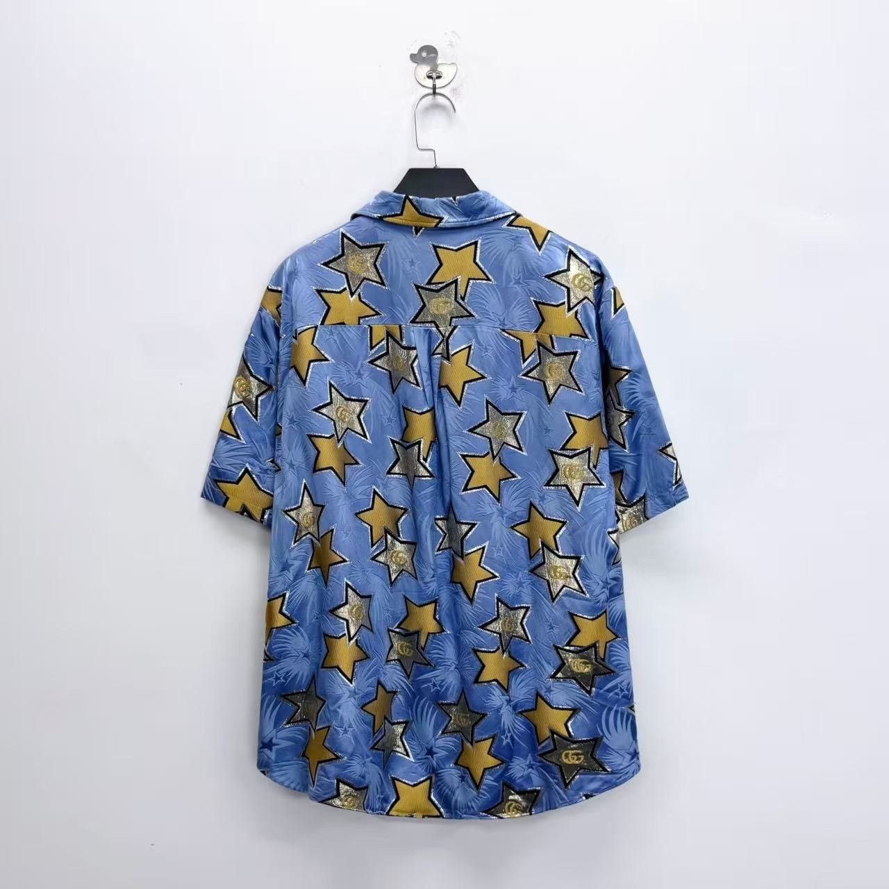 Gucci Gucci Blue Star GG Print Shirt Jacket Size US S / EU 44-46 / 1 - 2 Thumbnail
