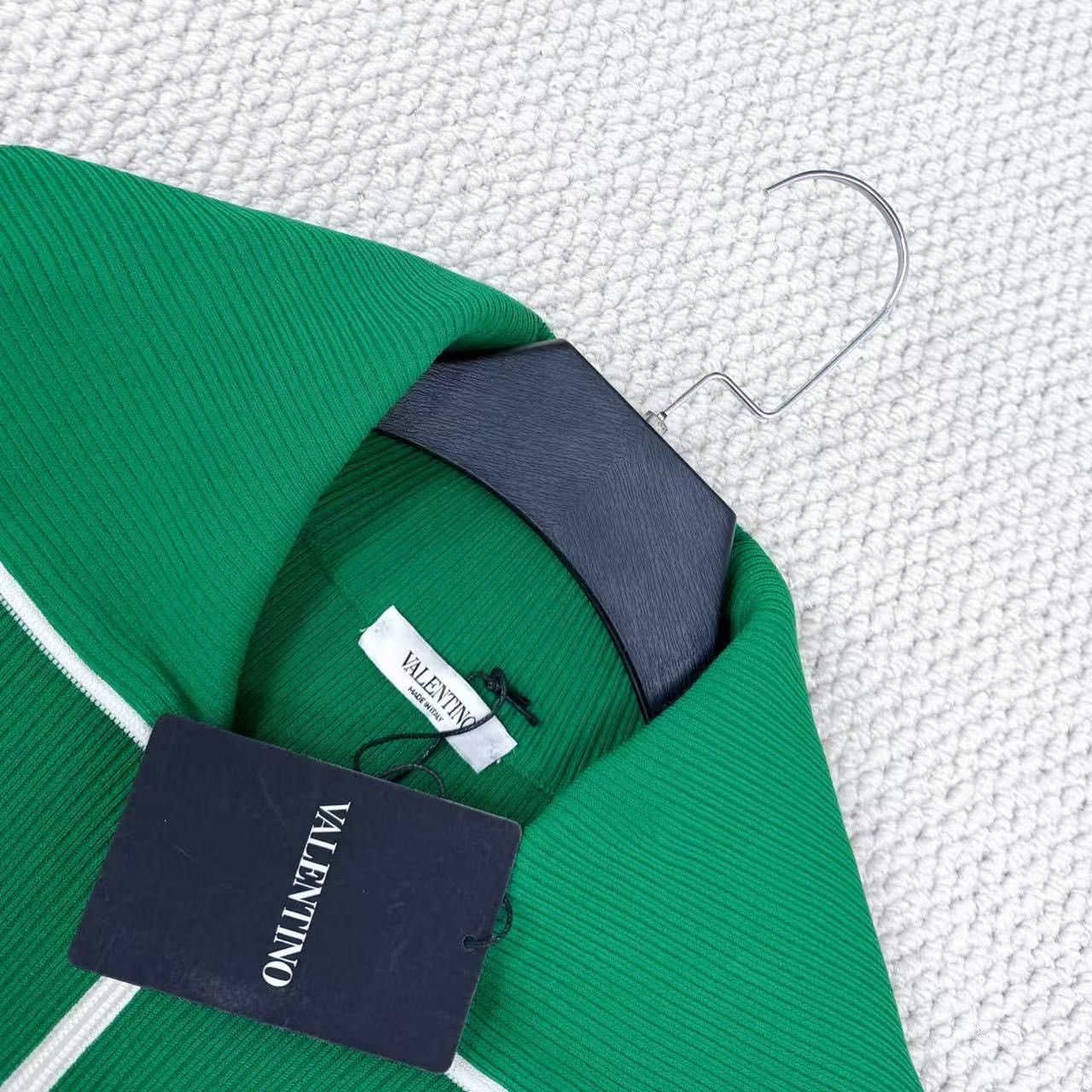 Valentino Valentino 2025 White-Green Zip Jacket Size US M / EU 48-50 / 2 - 3 Thumbnail