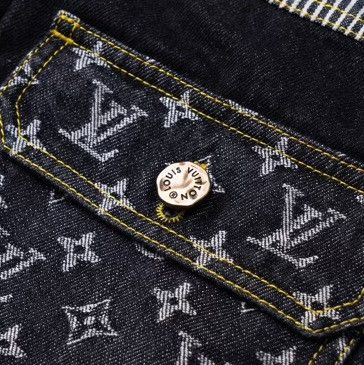 Louis Vuitton Louis Vuitton Nigo Logo Denim Jacket Size US M / EU 48-50 / 2 - 9 Thumbnail