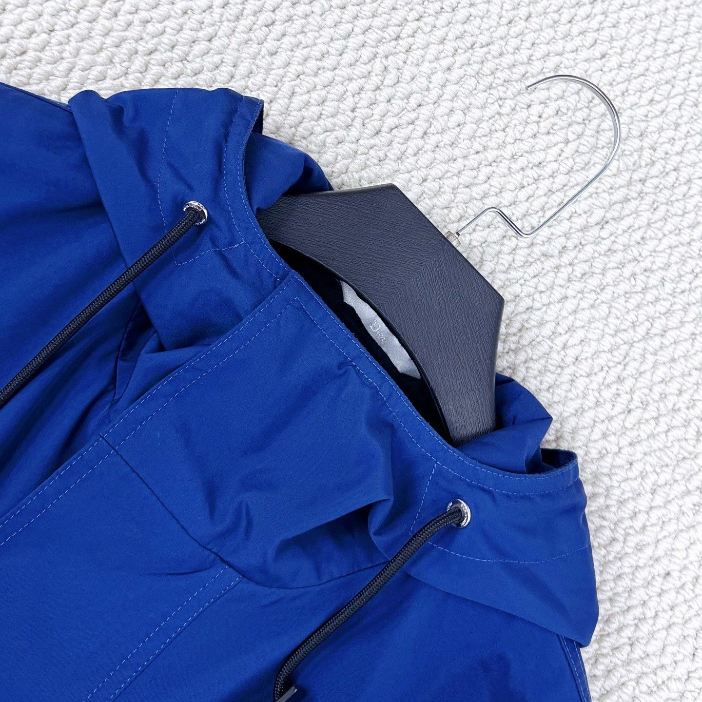 Dior Dior Klein Blue Hooded Jacket Size US S / EU 44-46 / 1 - 3 Thumbnail