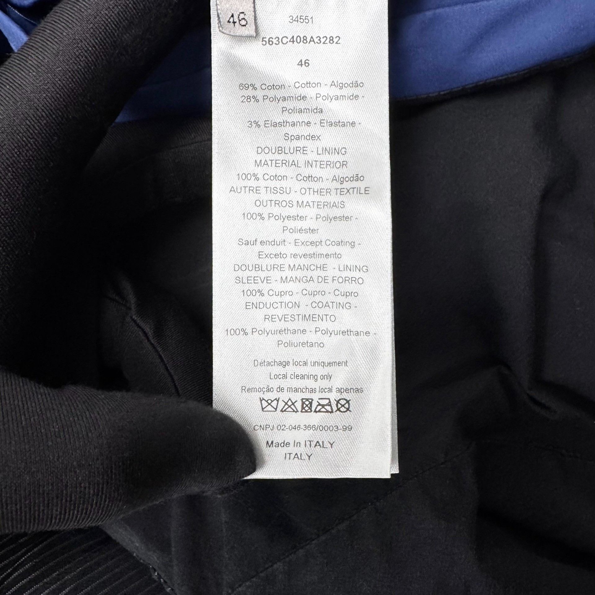 Dior Dior Klein Blue Hooded Jacket Size US S / EU 44-46 / 1 - 6 Thumbnail
