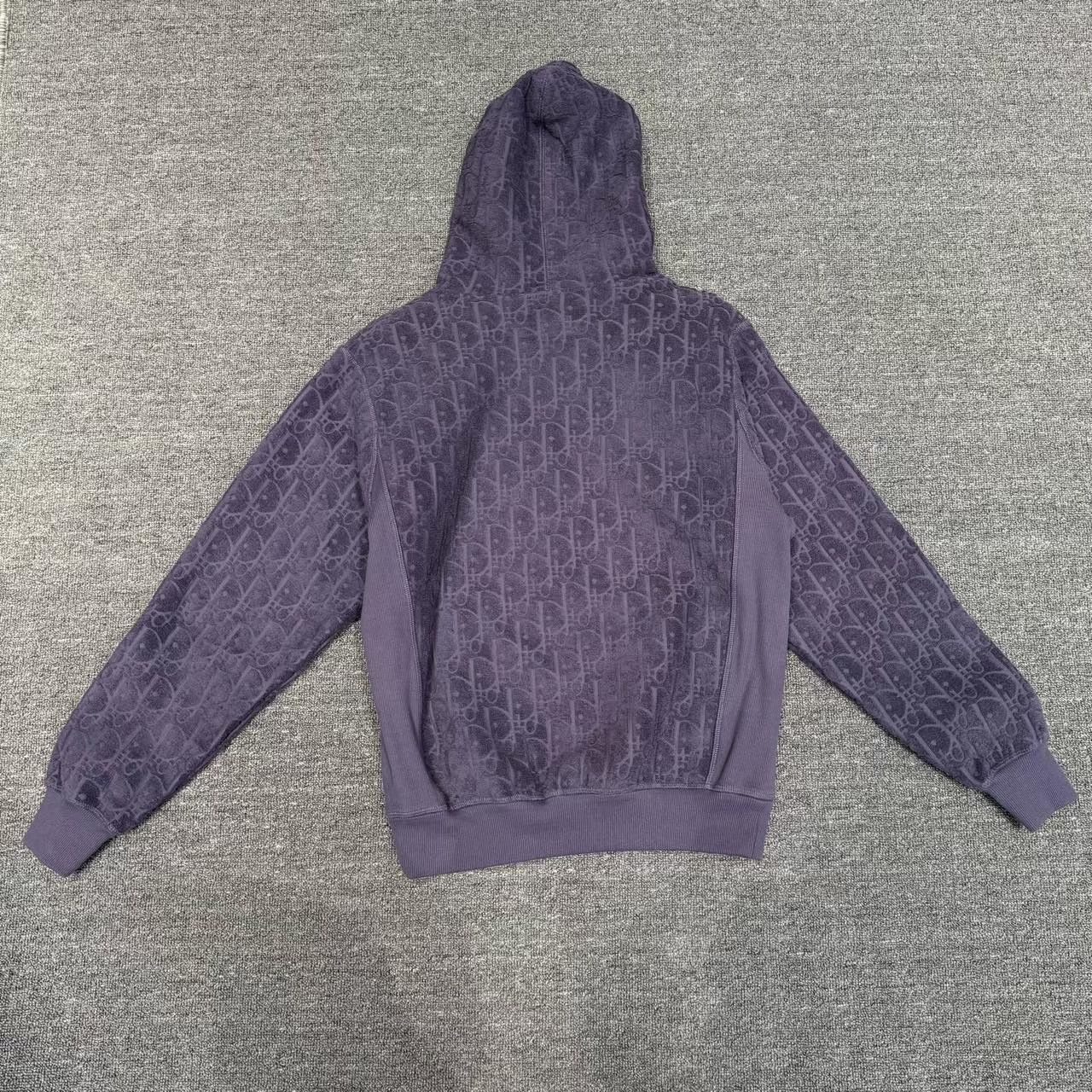 Dior Dior Blue Purple Terry Hoodie Size XS / US 0-2 / IT 36-38 - 2 Thumbnail