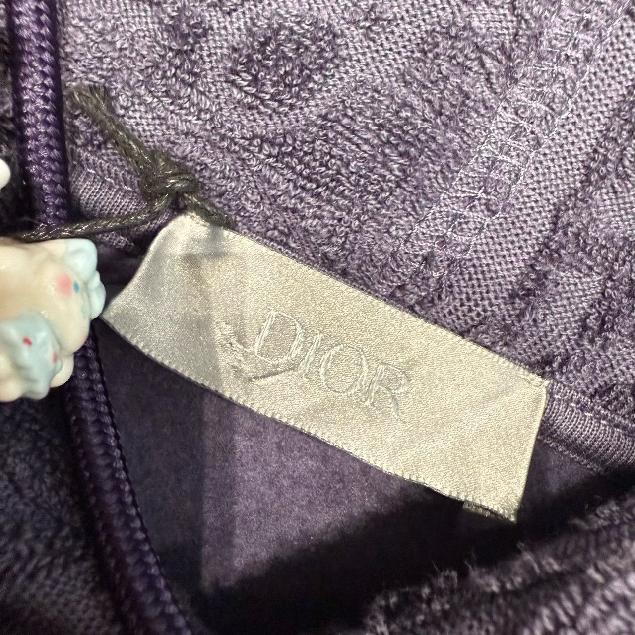 Dior Dior Blue Purple Terry Hoodie Size XS / US 0-2 / IT 36-38 - 7 Thumbnail