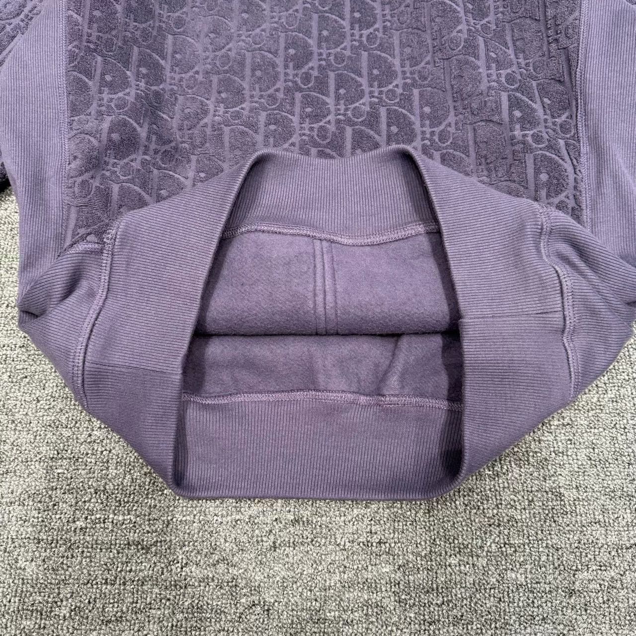 Dior Dior Blue Purple Terry Hoodie Size XS / US 0-2 / IT 36-38 - 5 Thumbnail