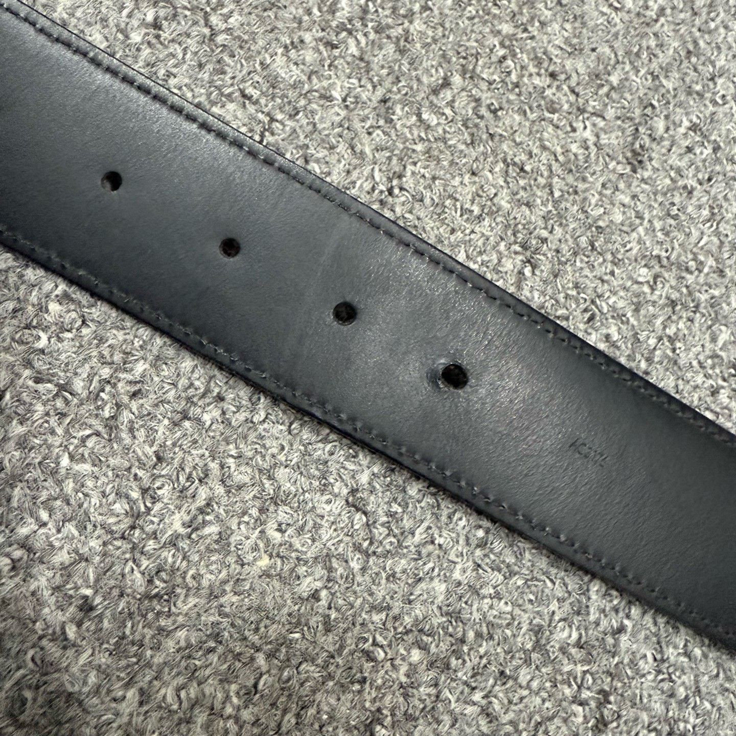 Louis Vuitton Louis Vuitton Damier Black Belt Size ONE SIZE - 6 Thumbnail