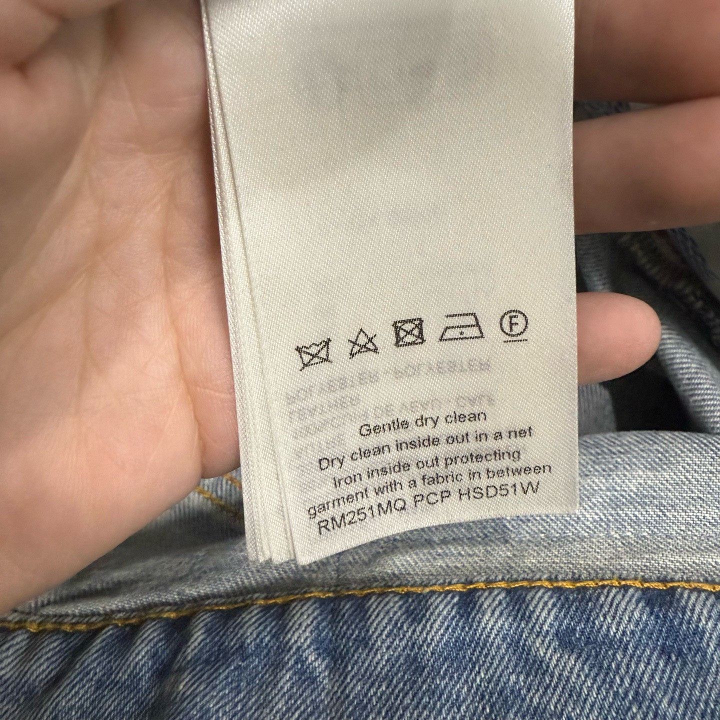 Louis Vuitton Louis Vuitton LV 25 Embroidered Logo Jeans Size US 30 / EU 46 - 5 Thumbnail