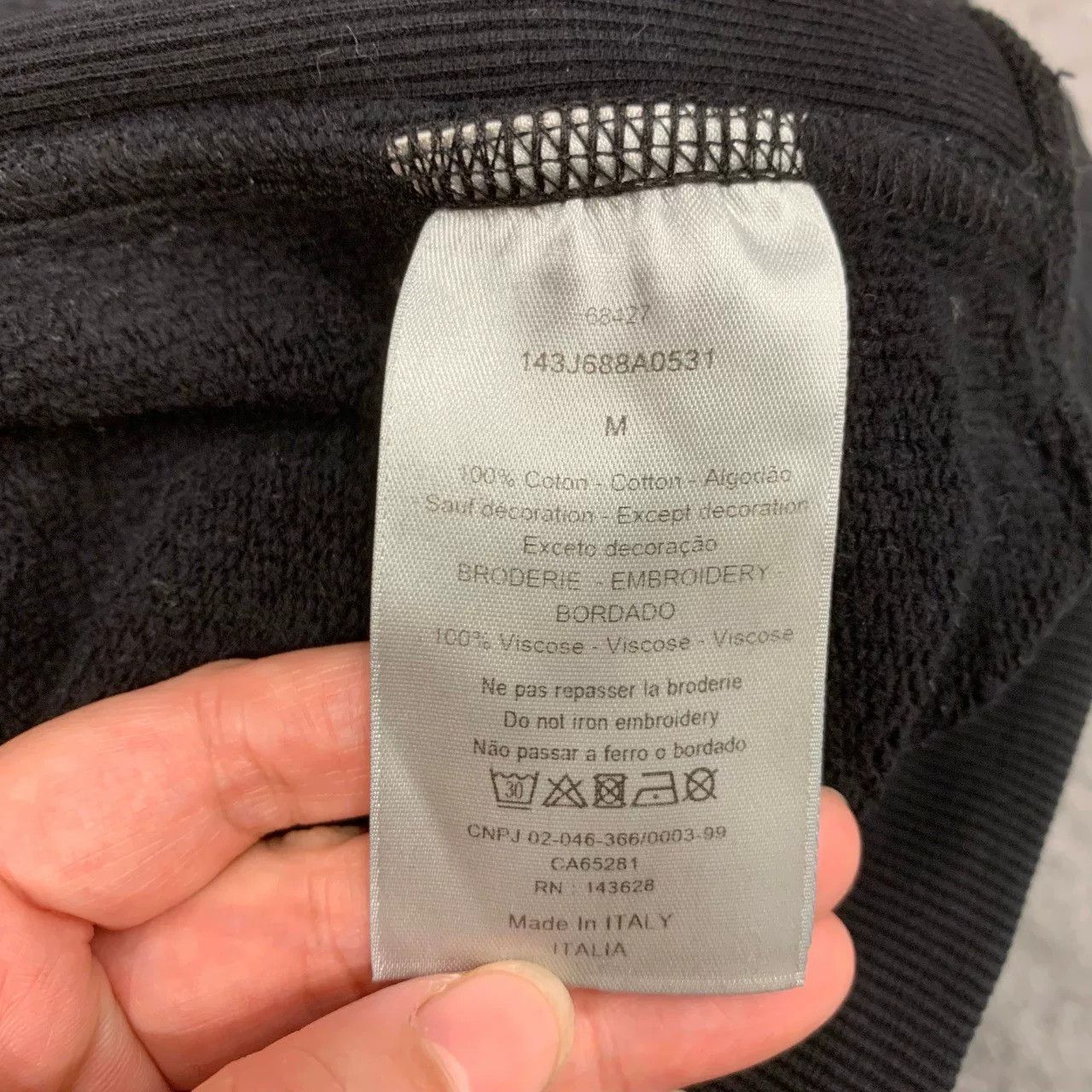 Dior Dior Starry Sky Black Hoodie Size US M / EU 48-50 / 2 - 7 Thumbnail