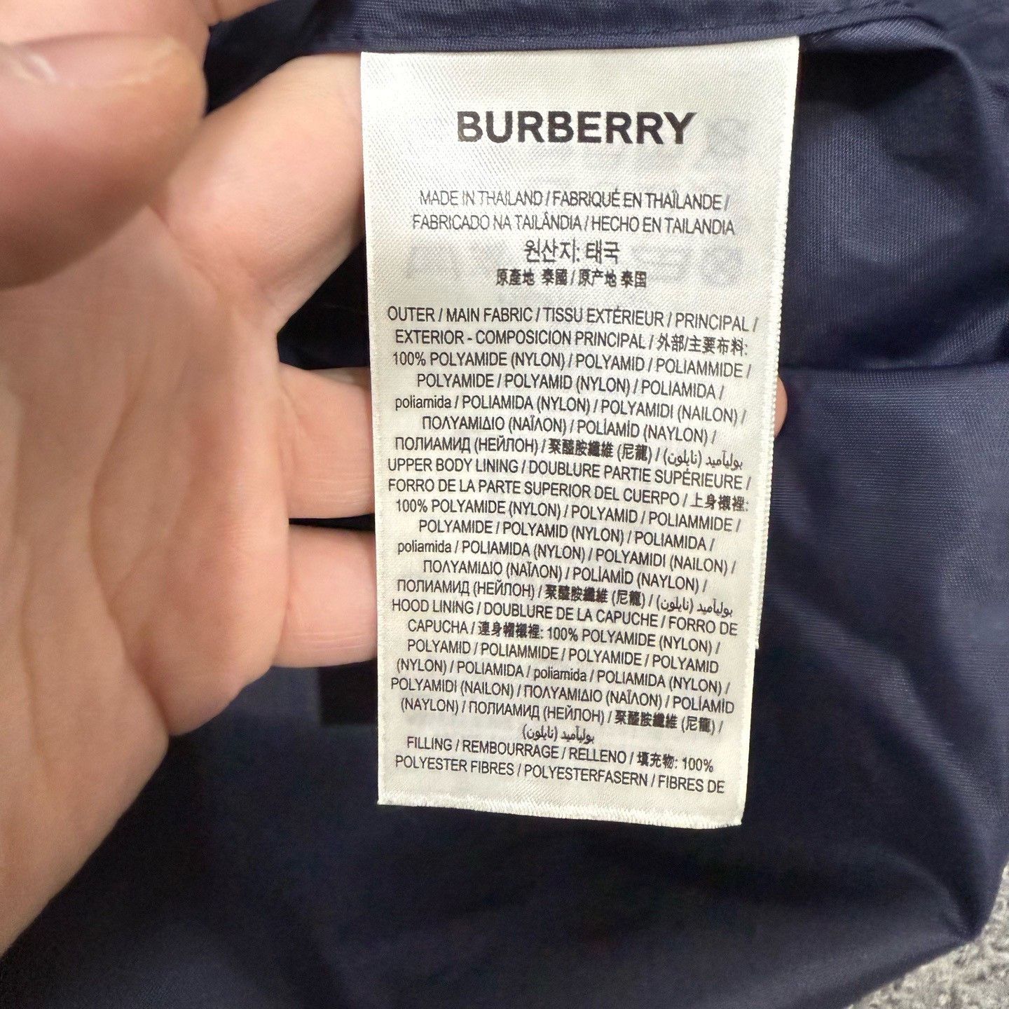 Burberry Burberry Chest Logo Nylon Jacket Size M / US 6-8 / IT 42-44 - 4 Thumbnail