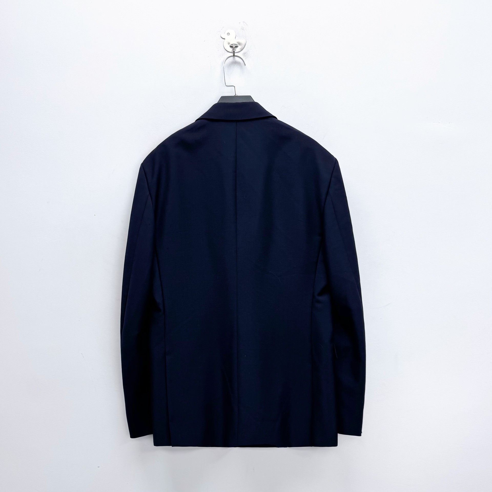 Prada Prada Navy Gunlapel Double-Breasted Blazer Size US L / EU 52-54 / 3 - 2 Thumbnail