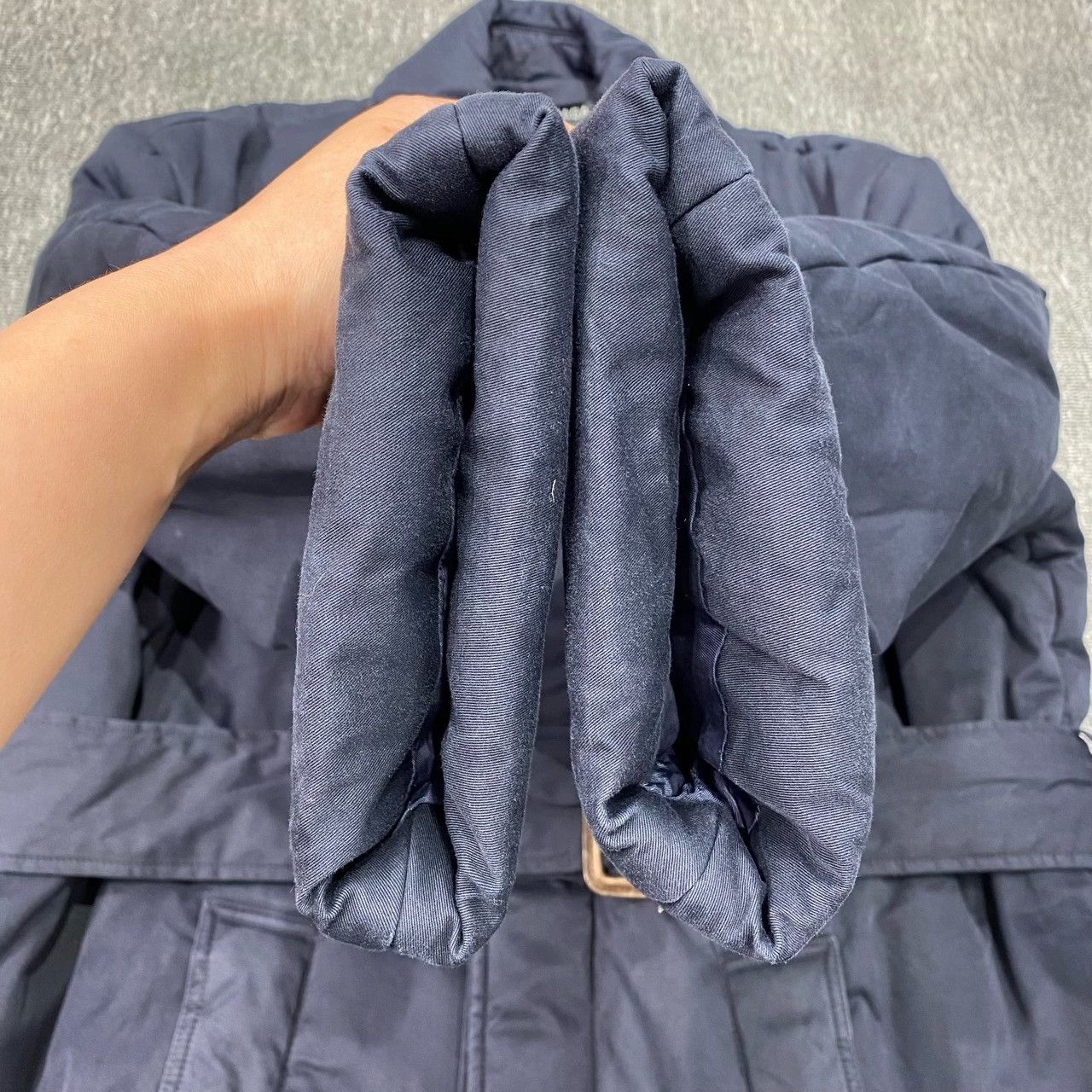 Balenciaga Balenciaga Blue Puffer Coat Size US S / EU 44-46 / 1 - 8 Thumbnail