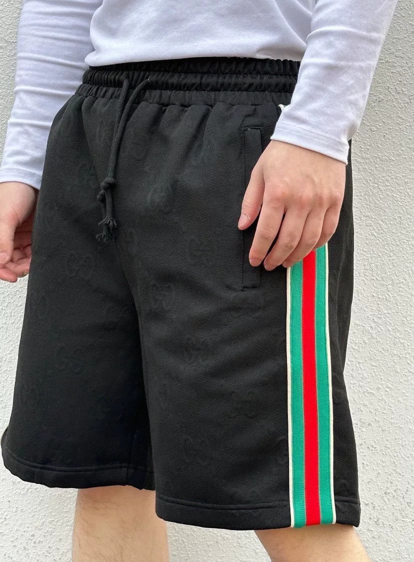 Gucci Gucci Black Patterned Shorts Size US 28 / EU 44 - 5 Thumbnail