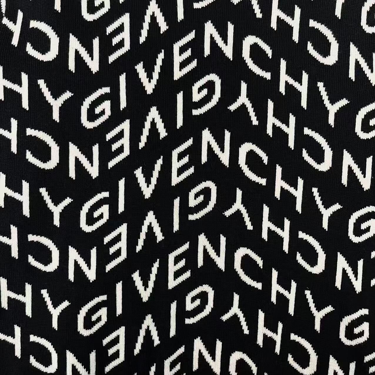 Givenchy Givenchy New Black Logo Knit Sweater Size US L / EU 52-54 / 3 - 4 Thumbnail