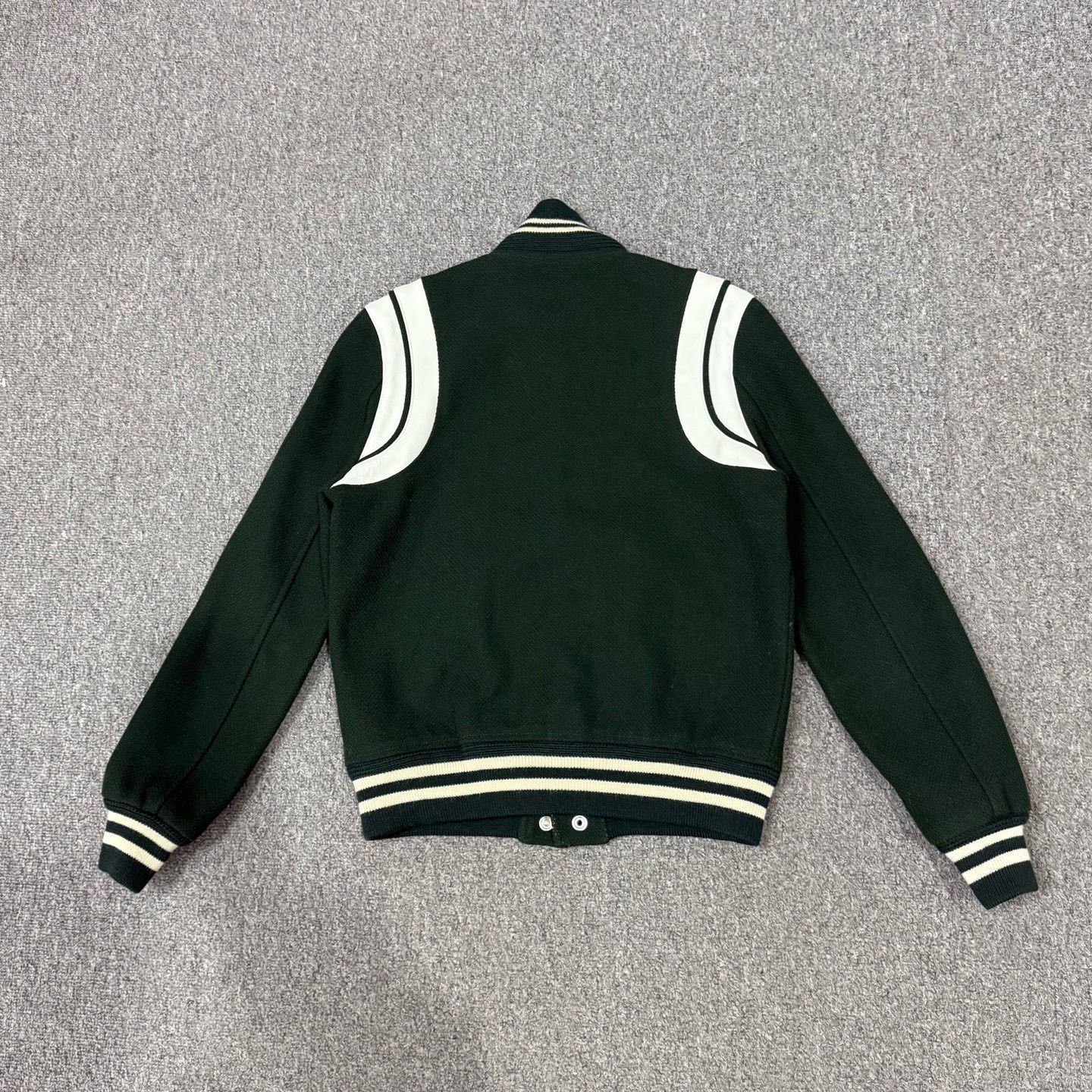 Saint Laurent Paris Saint Laurent Wool Baseball Jacket Size XS / US 0-2 / IT 36-38 - 2 Thumbnail