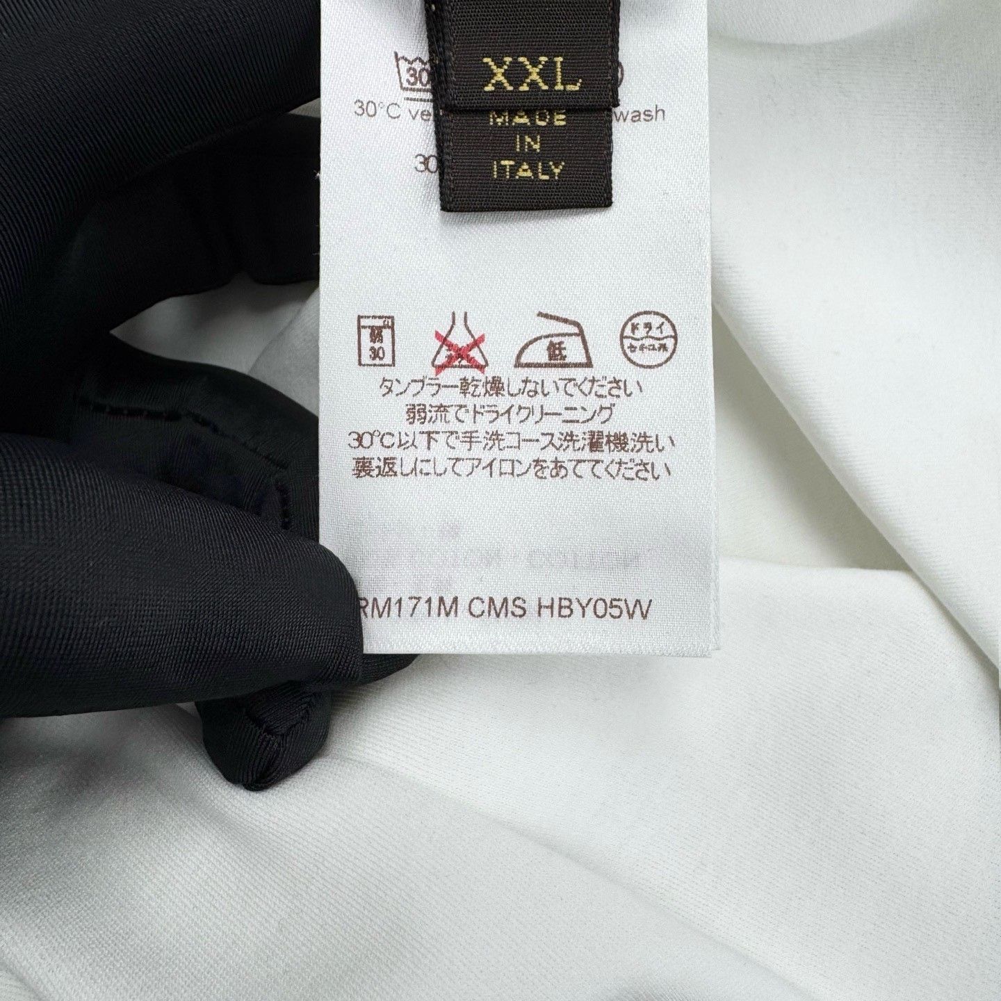 Louis Vuitton Louis Vuitton White Logo Short Sleeve XXL Size US XXL / EU 58 / 5 - 5 Thumbnail