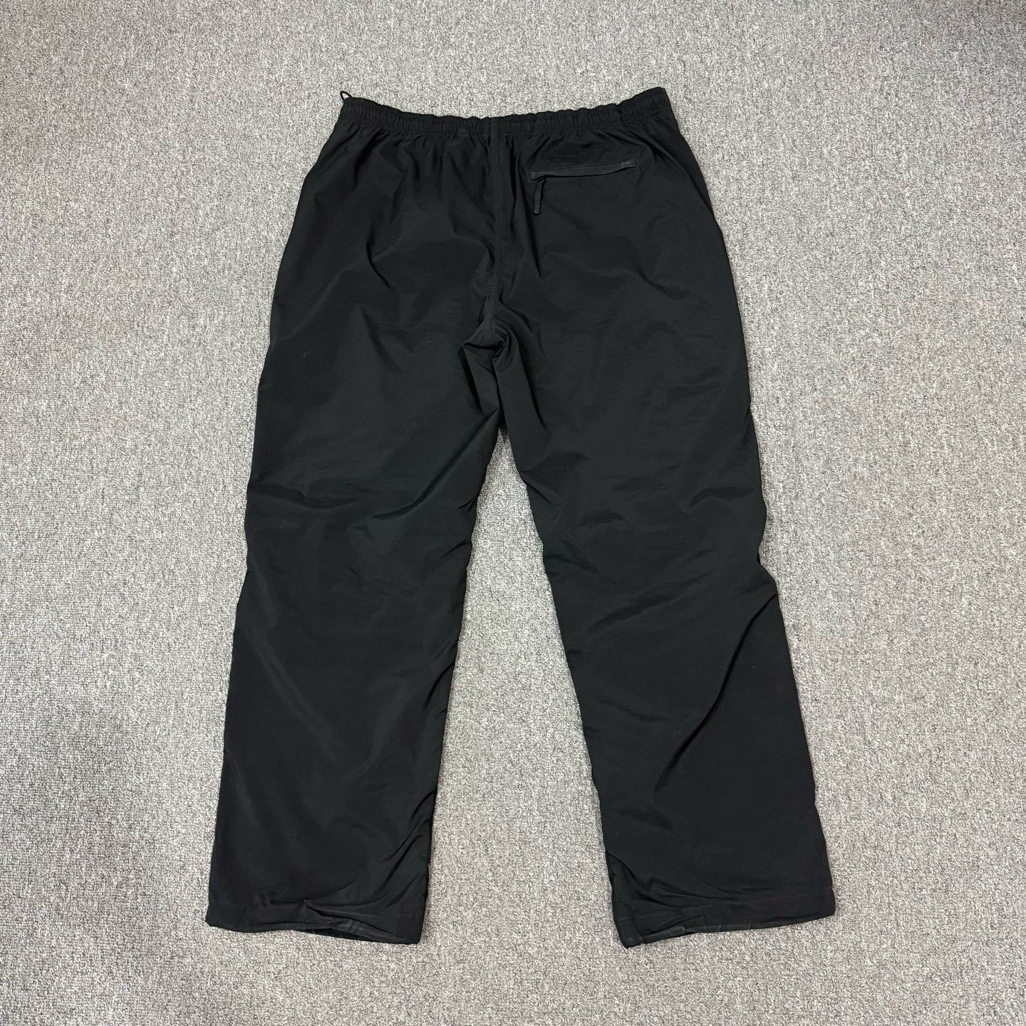 Burberry Burberry Black Blue Drawstring Straight Pants Size US 35 - 2 Thumbnail