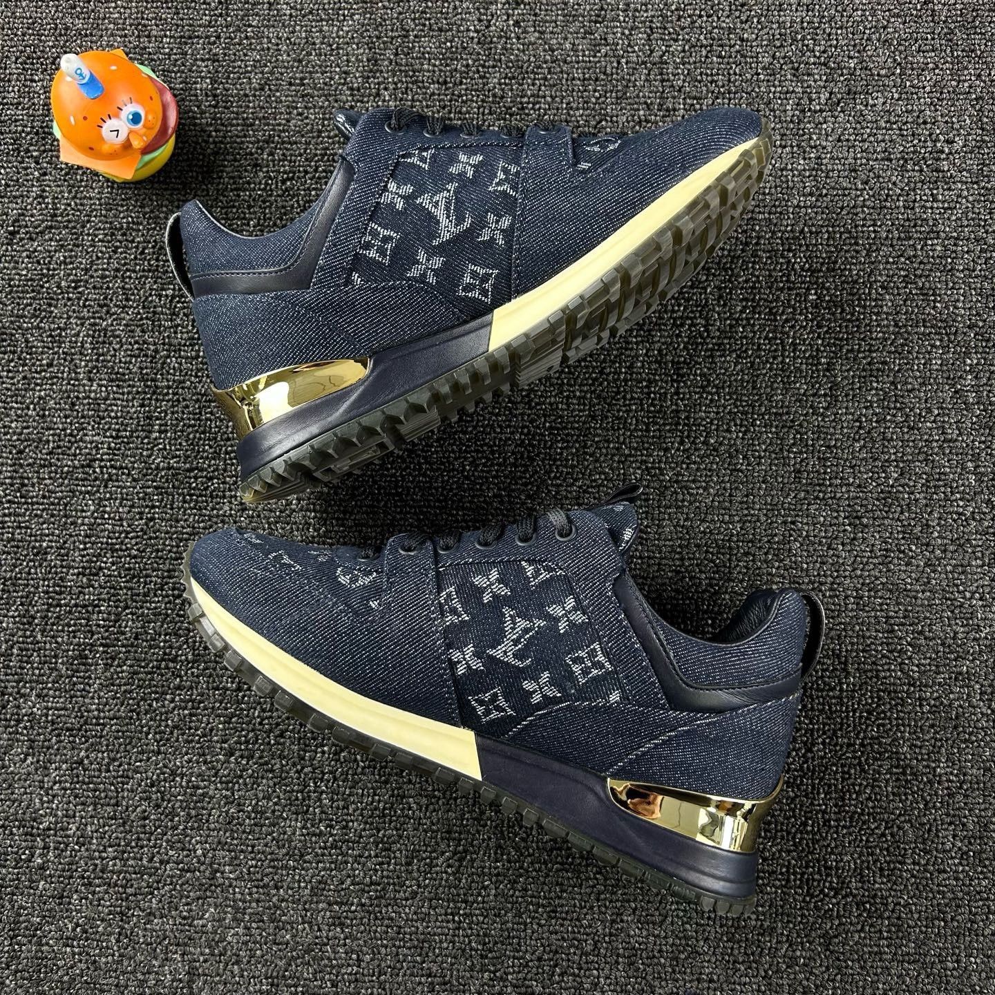 Louis Vuitton Louis Vuitton Monogram Denim Sneakers Size US 4 / IT 34 - 3 Thumbnail
