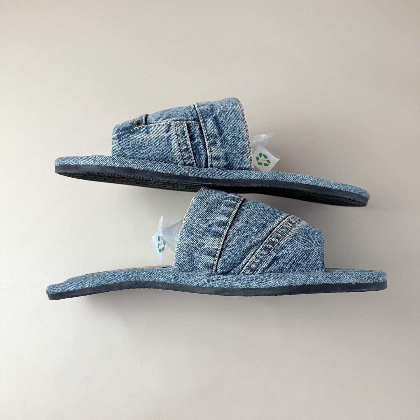 Balenciaga Balenciaga Denim Design Slippers Size US 9 / EU 42 - 6 Thumbnail