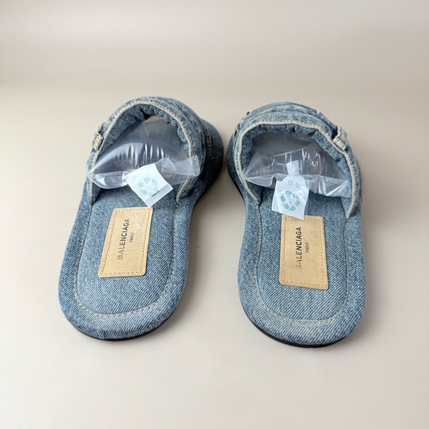 Balenciaga Balenciaga Denim Design Slippers Size US 9 / EU 42 - 3 Thumbnail