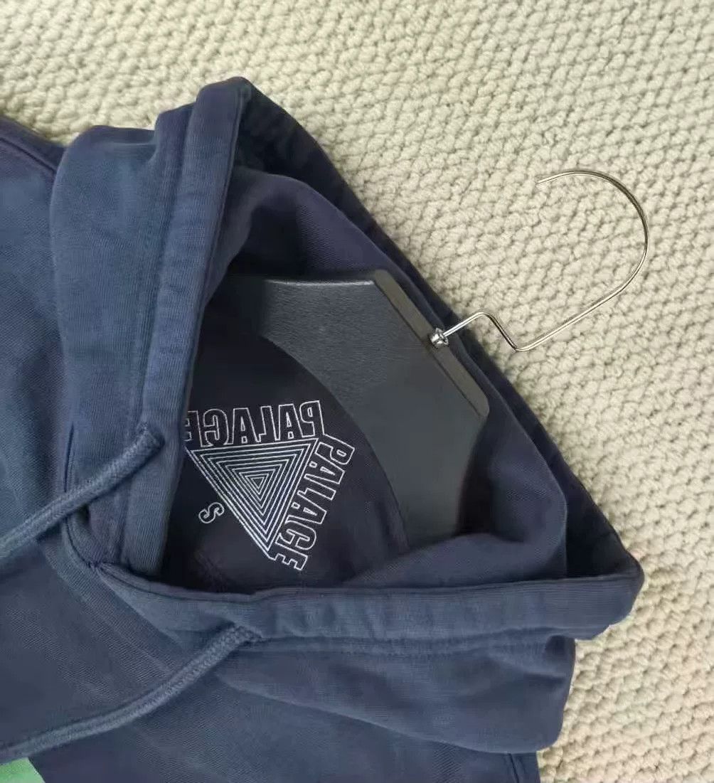 Palace Palace Navy Logo Print Hoodie Size US S / EU 44-46 / 1 - 3 Thumbnail