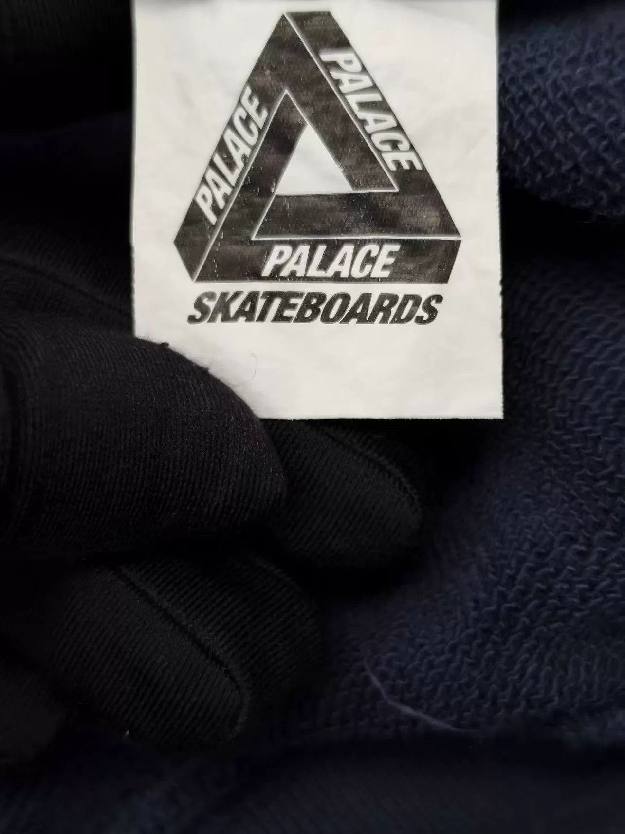 Palace Palace Navy Logo Print Hoodie Size US S / EU 44-46 / 1 - 5 Thumbnail