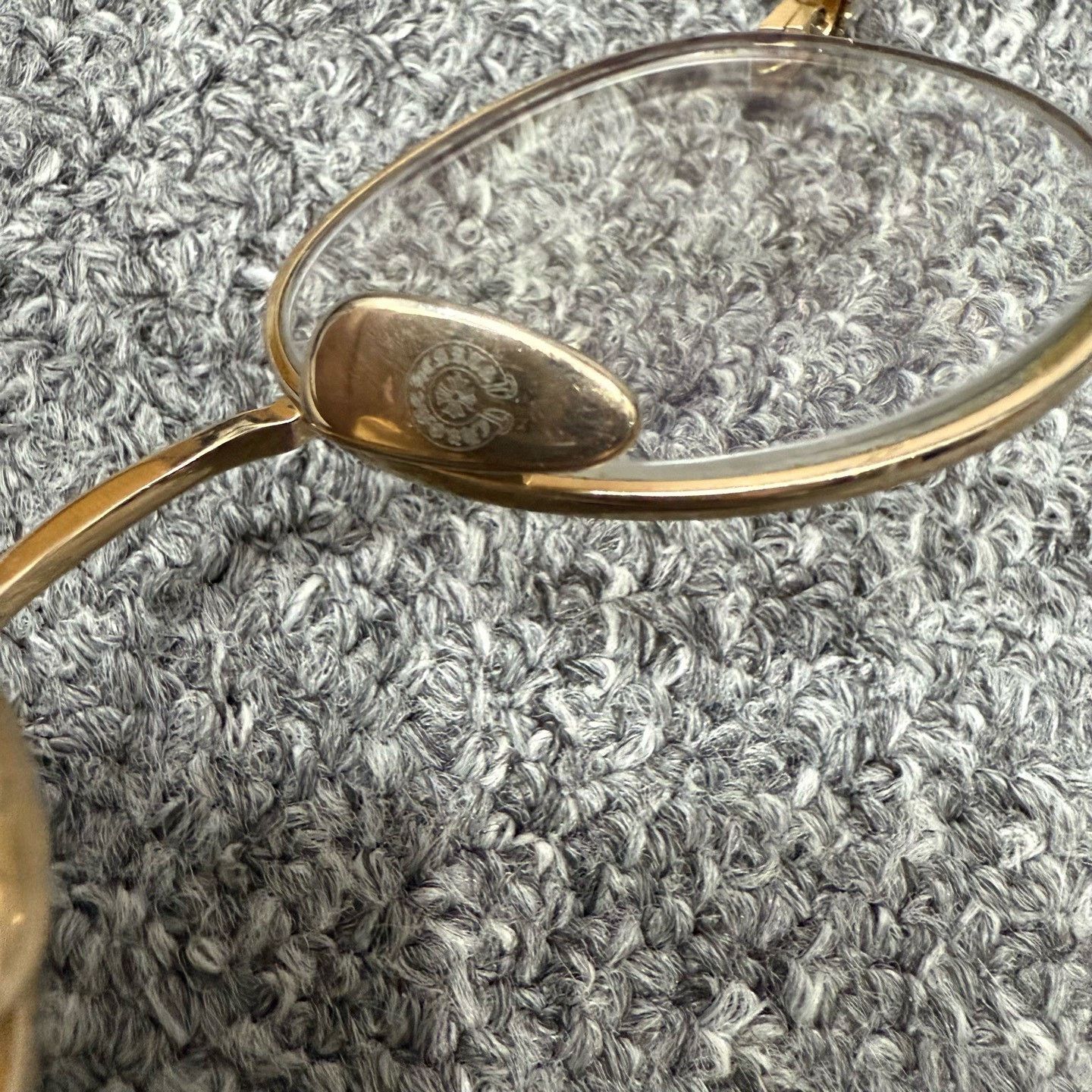 Chrome Hearts Chrome Hearts Gold-Rimmed Glasses Size ONE SIZE - 6 Thumbnail