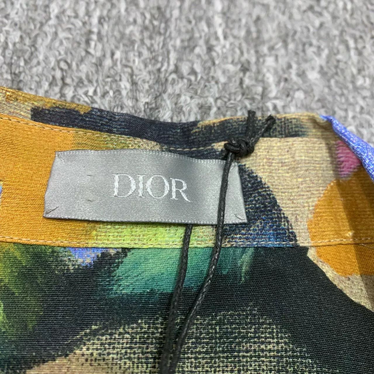 Dior Dior Oil Painting Floral Graffiti Short Sleeve Shirt Size US XXS / EU 40 - 6 Thumbnail