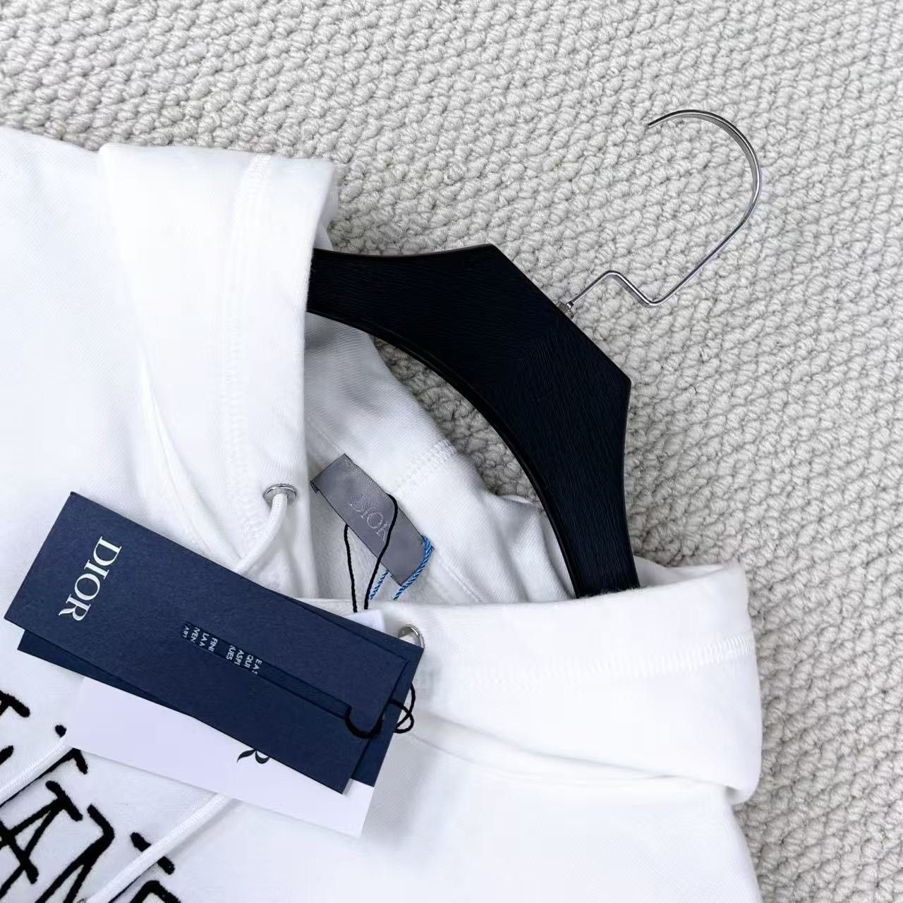 Dior Dior x Stussy Embroidered Logo Hoodie Size US XXS / EU 40 - 3 Thumbnail