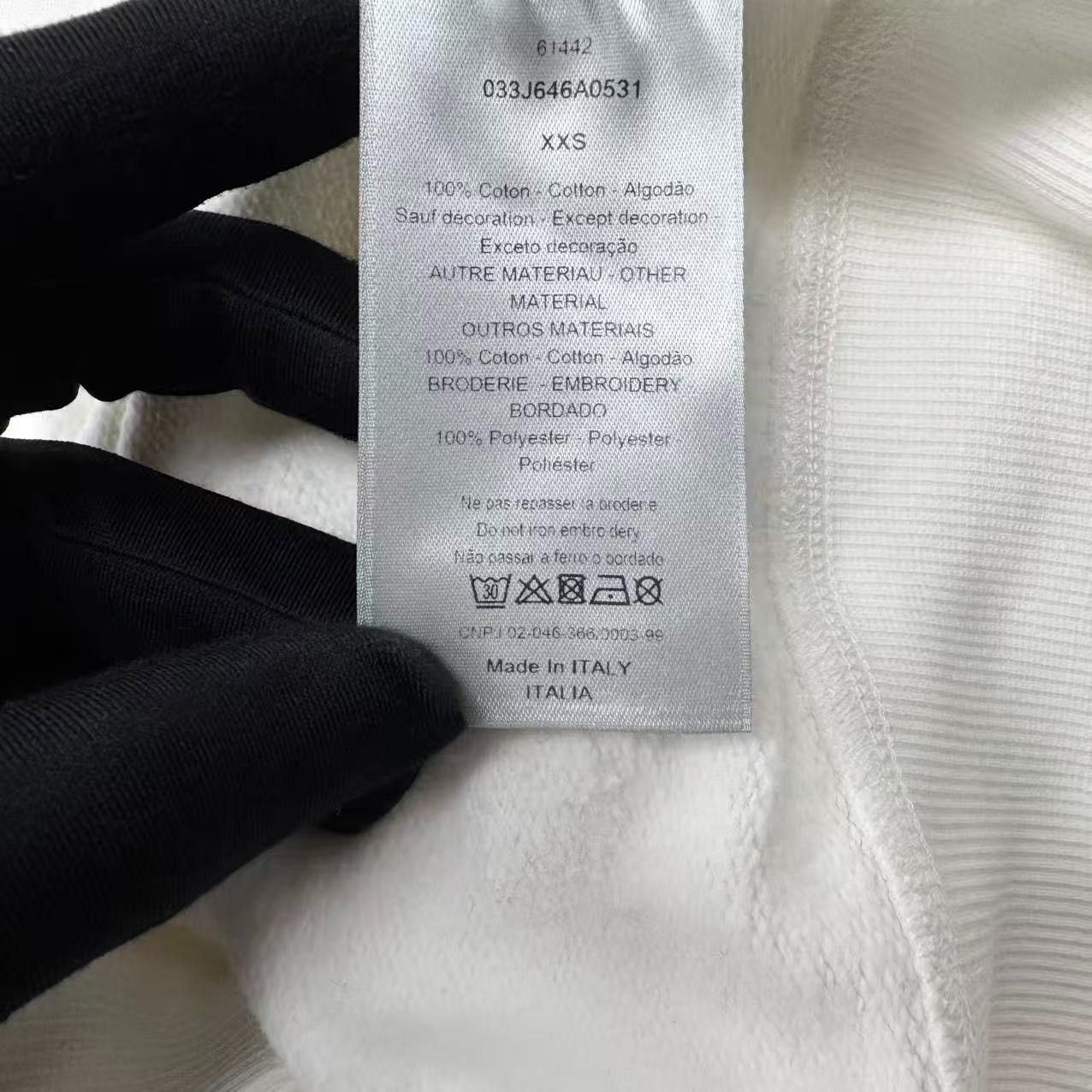 Dior Dior x Stussy Embroidered Logo Hoodie Size US XXS / EU 40 - 6 Thumbnail