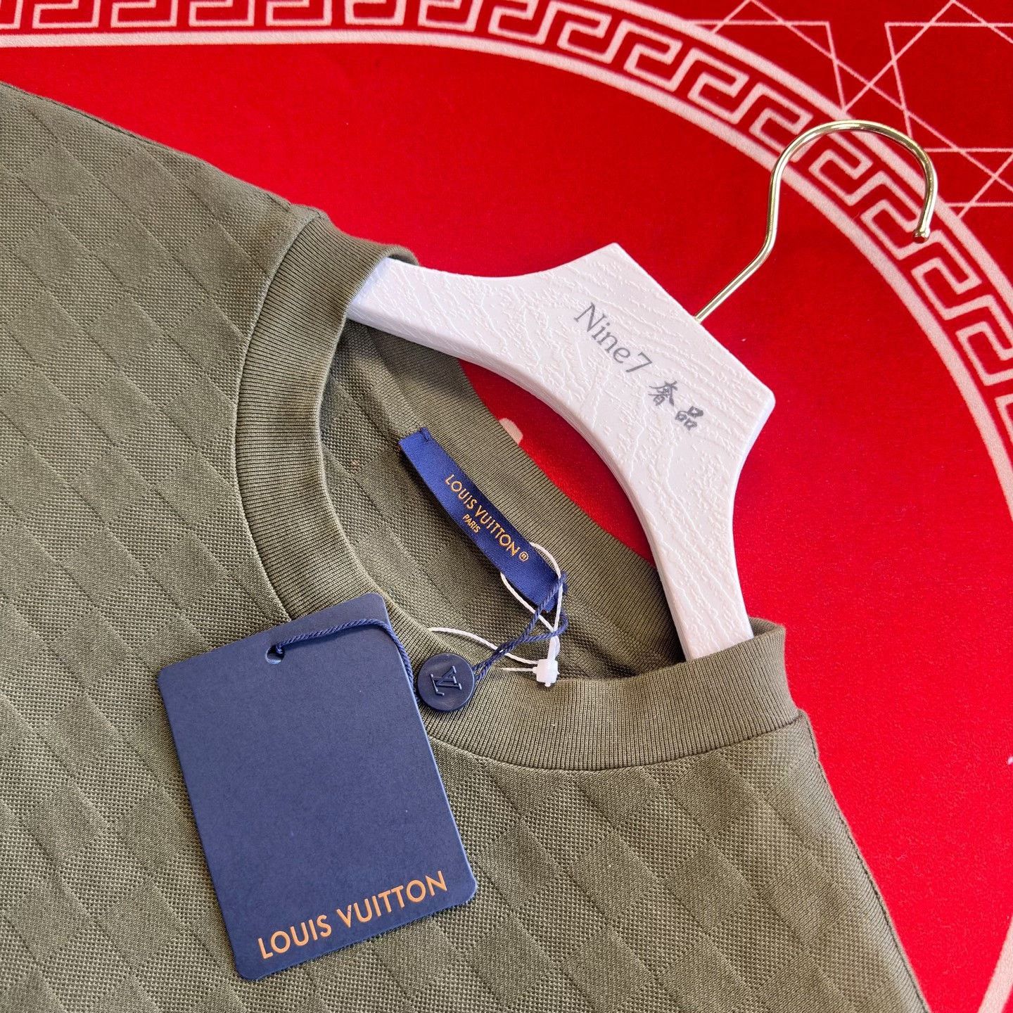 Louis Vuitton Louis Vuitton 2025 Damier Embroidered Logo T-shirt Size US M / EU 48-50 / 2 - 5 Thumbnail