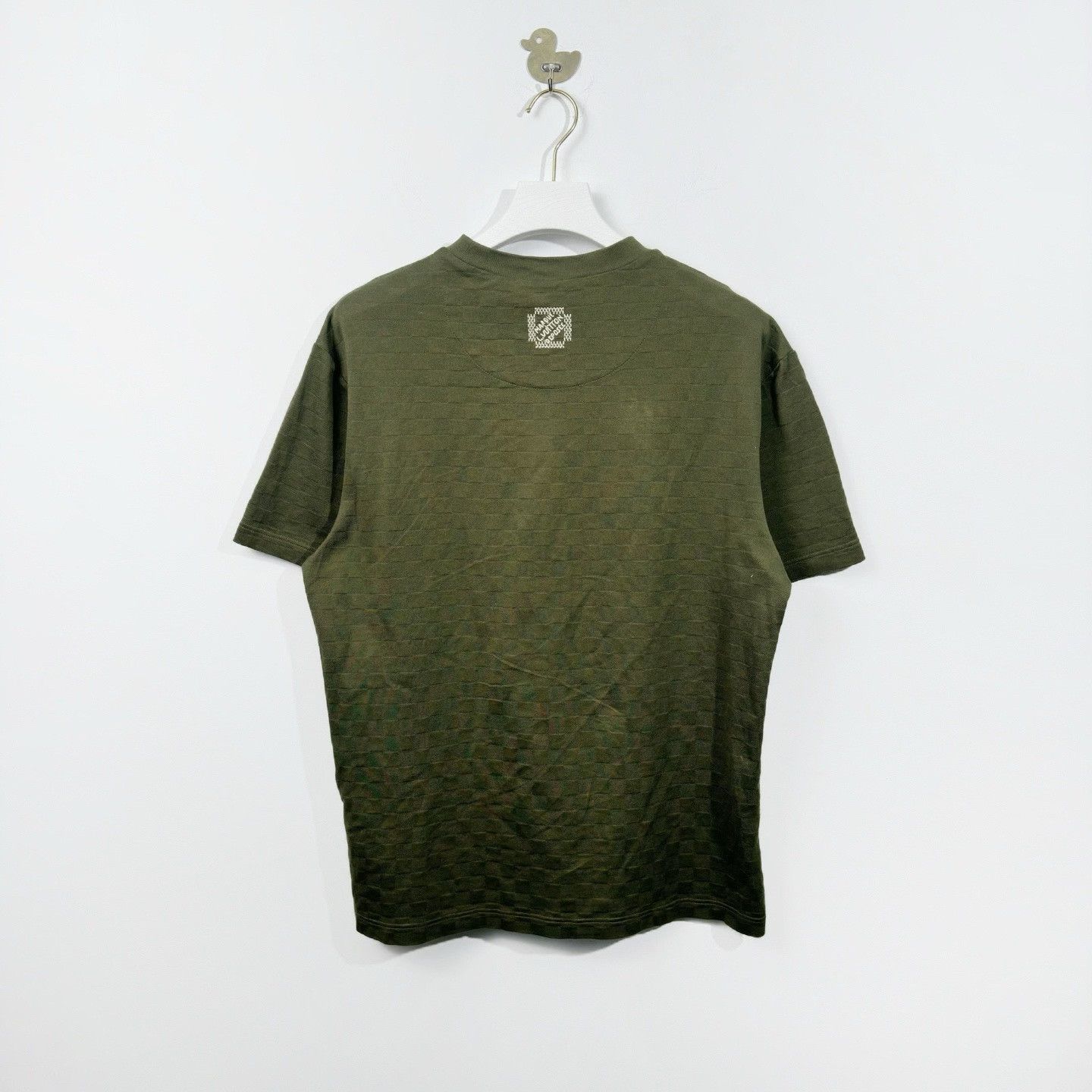 Louis Vuitton Louis Vuitton 2025 Damier Embroidered Logo T-shirt Size US M / EU 48-50 / 2 - 2 Thumbnail