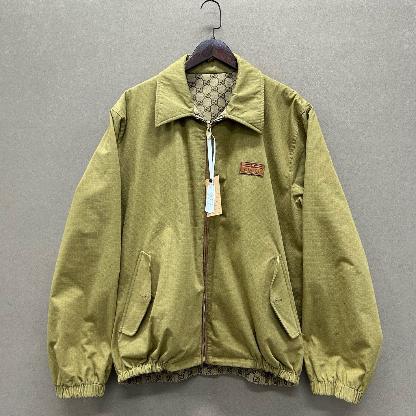 Gucci Gucci Double G Monogram Embroidered Reversible Jacket Size US M / EU 48-50 / 2 - 3 Thumbnail