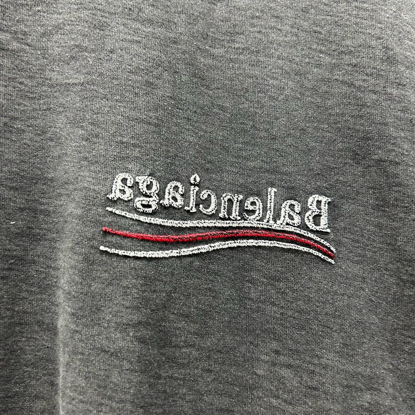Balenciaga Balenciaga Reverse Logo Coke Embroidery Tee Size US L / EU 52-54 / 3 - 3 Thumbnail